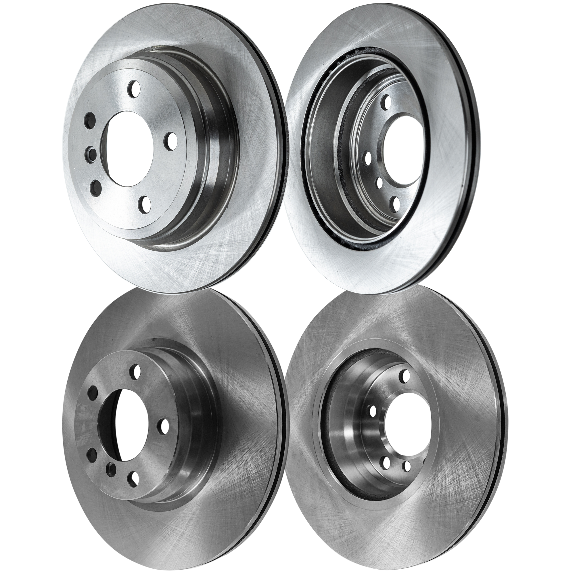 AM 3 SERIES 14-18 FRONT AND REAR BRAKE DISC 4 Wheel Set SKU SET STPB27110012-4 B OEM 34216792229-45702-850456-12134