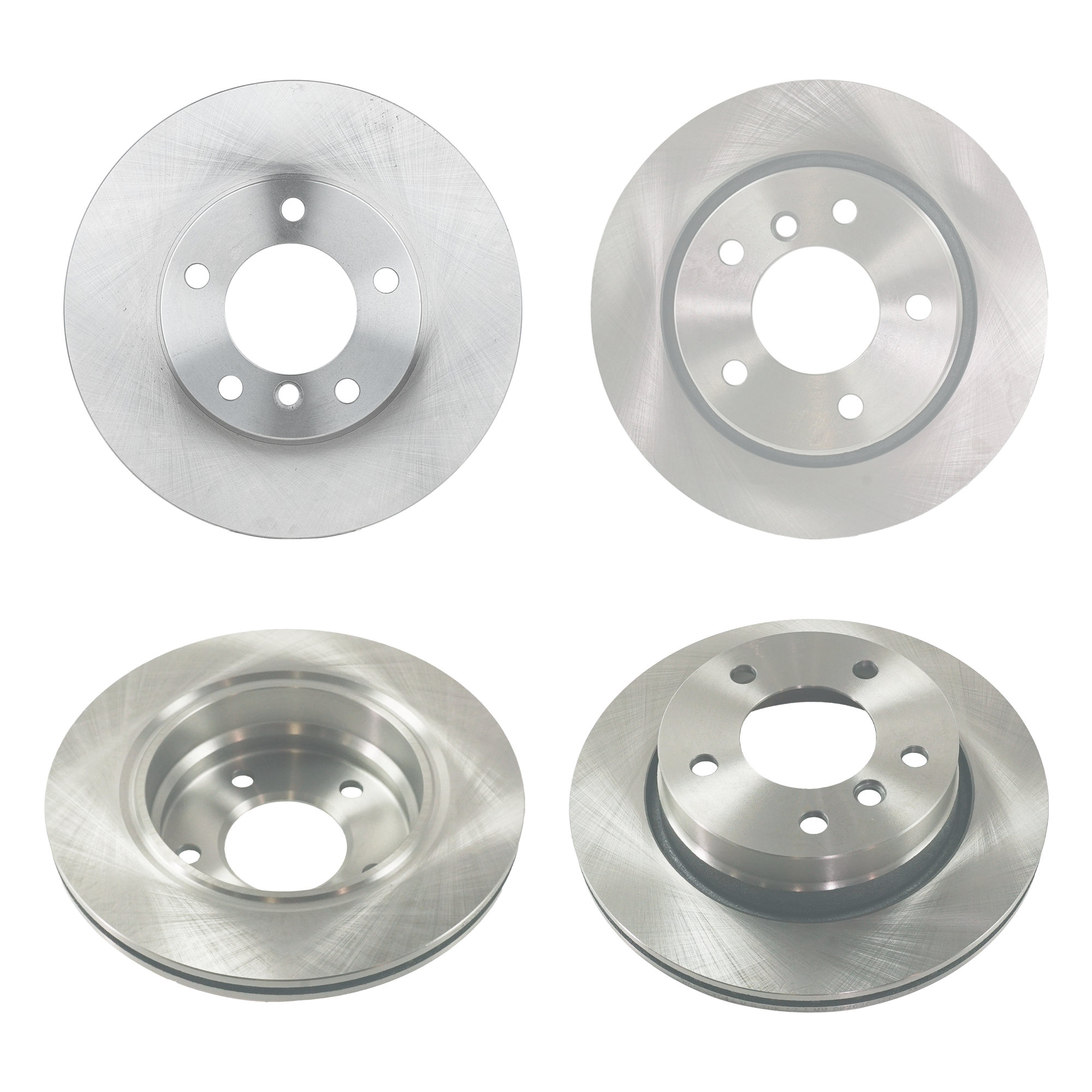 AM 320I 01-05-323CI 00-00 FRONT AND REAR BRAKE DISC 4 Wheel Set SKU SET STPB27110014-4 A OEM 34111160674-34111162282-341111