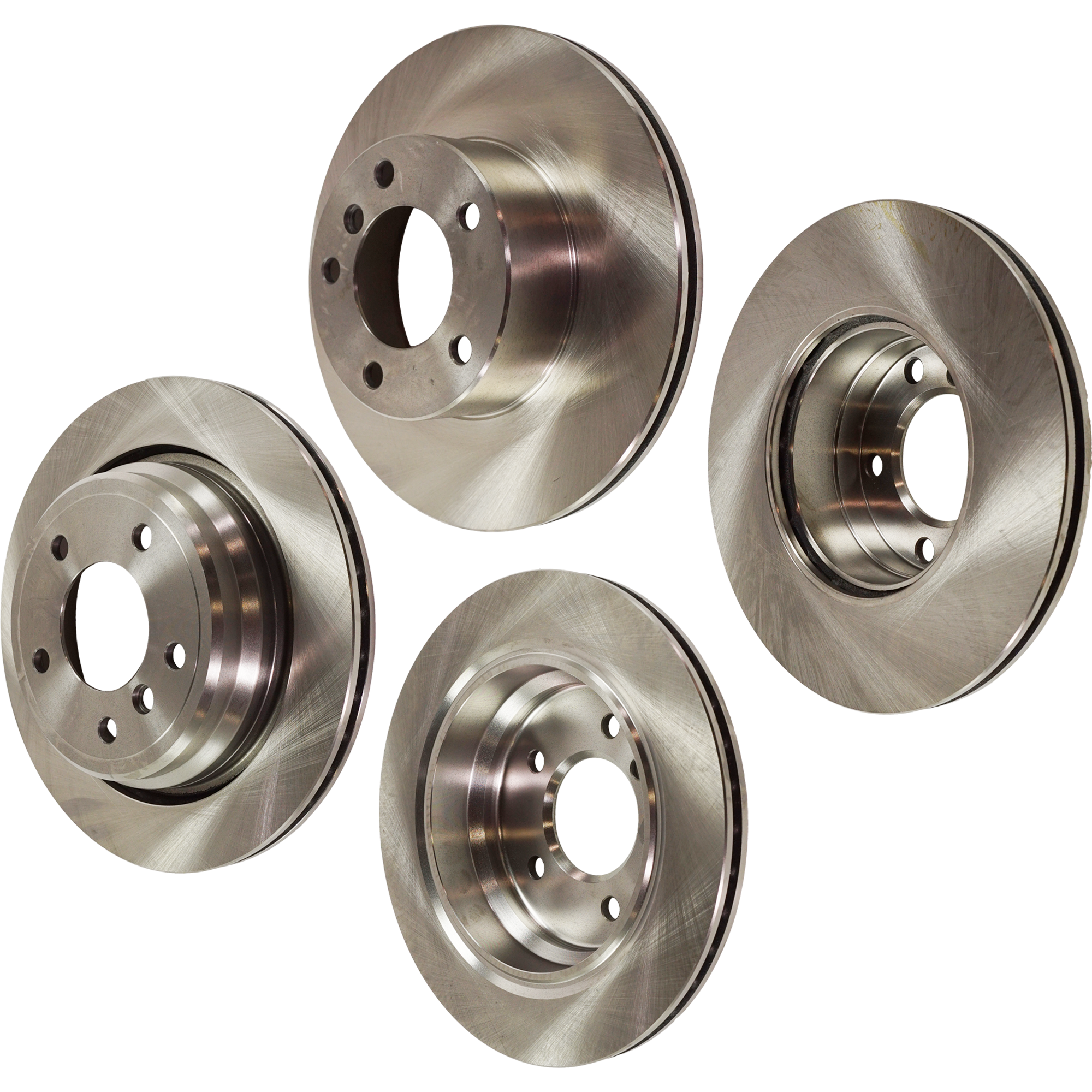 AM 525I 01-03-528I 97-00 FRONT AND REAR BRAKE DISC 4 Wheel Set SKU SET STPB27110018-4 OEM 34111163013-34111163081-341111