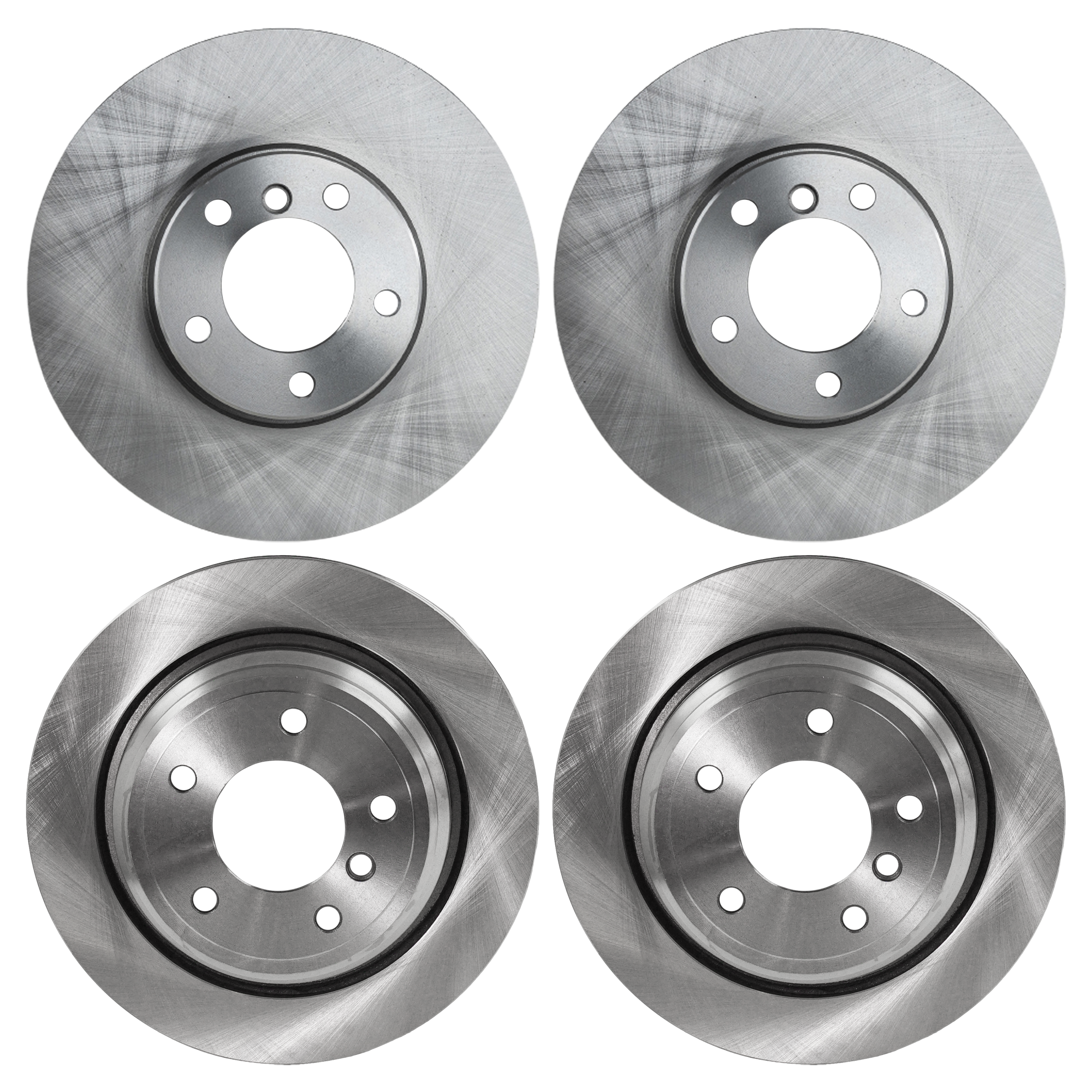 AM 530I 01-03-540I 00-03 FRONT AND REAR BRAKE DISC 4 Wheel Set SKU SET STPB27110019-4 OEM 34116764645-34116854999-34214