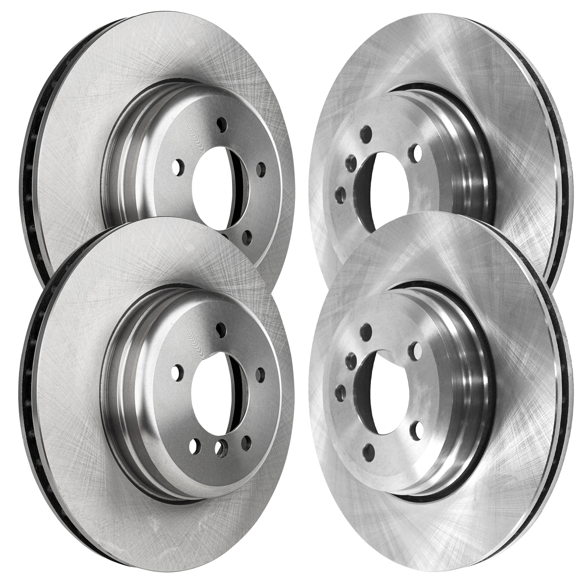 AM 535I 08-10-545I 04-05 FRONT AND REAR BRAKE DISC 4 Wheel Set SKU SET STPB27110021-4 OEM 45407-850046-60031063-45407G 9