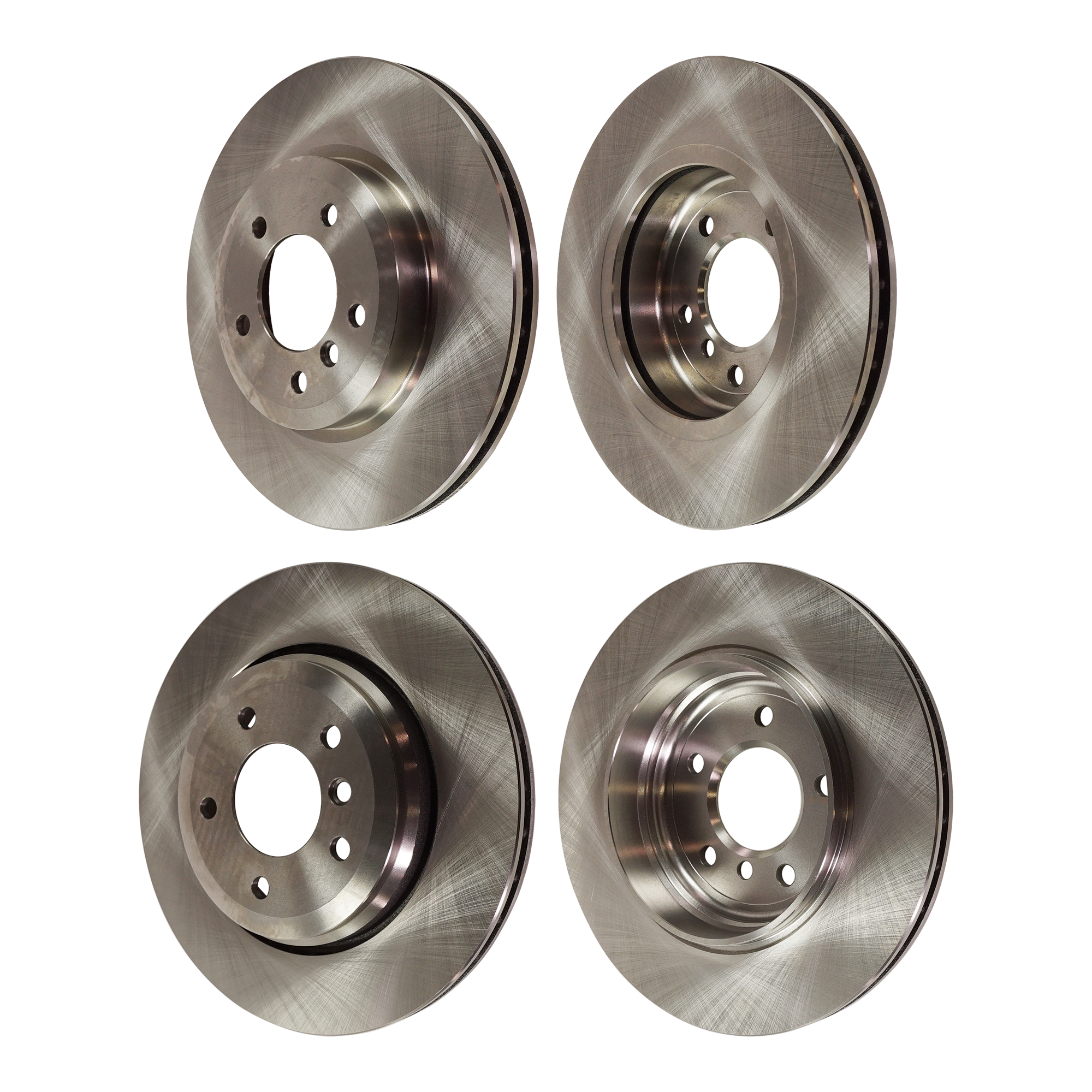 AM 330CI 01-06-330I 01-05 FRONT AND REAR BRAKE DISC 4 Wheel Set SKU SET STPB27110032-4 A OEM 34101166071-34201166073