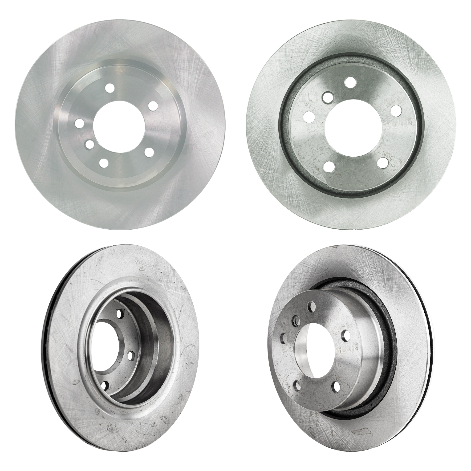 AM Z4-06-08 FRONT AND REAR BRAKE DISC 4 Wheel Set SKU SET STPB27110032-4 B OEM 34101166071-34216754137