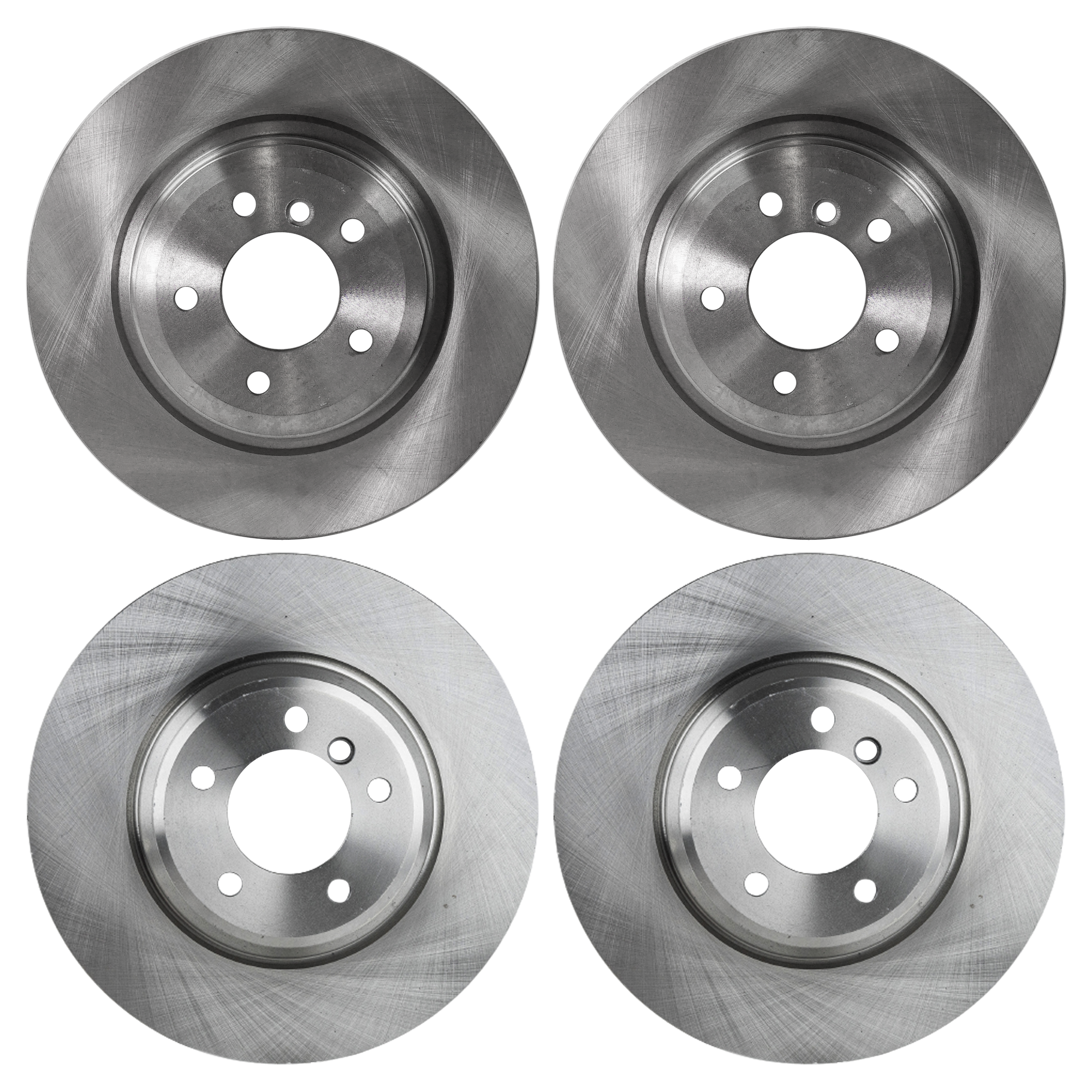 AM 335D 09-11-335I 07-13 FRONT AND REAR BRAKE DISC 4 Wheel Set SKU SET STPB27110035-4 OEM 34216764655-34216855004-34386