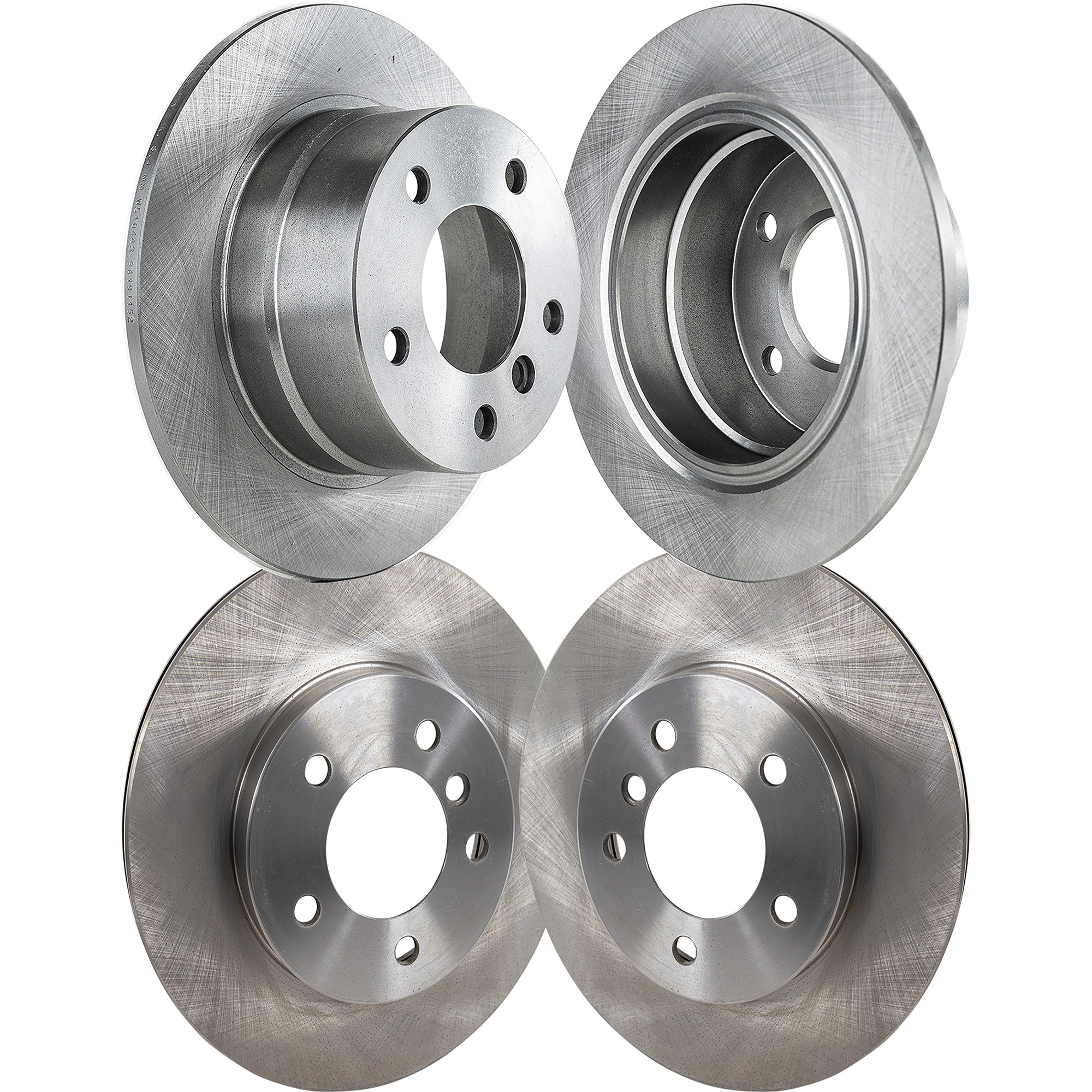 AM Z3-01-02 FRONT AND REAR BRAKE DISC 4 Wheel Set SKU SET STPB27110039-4 C OEM 34111164539-34116757526-341167