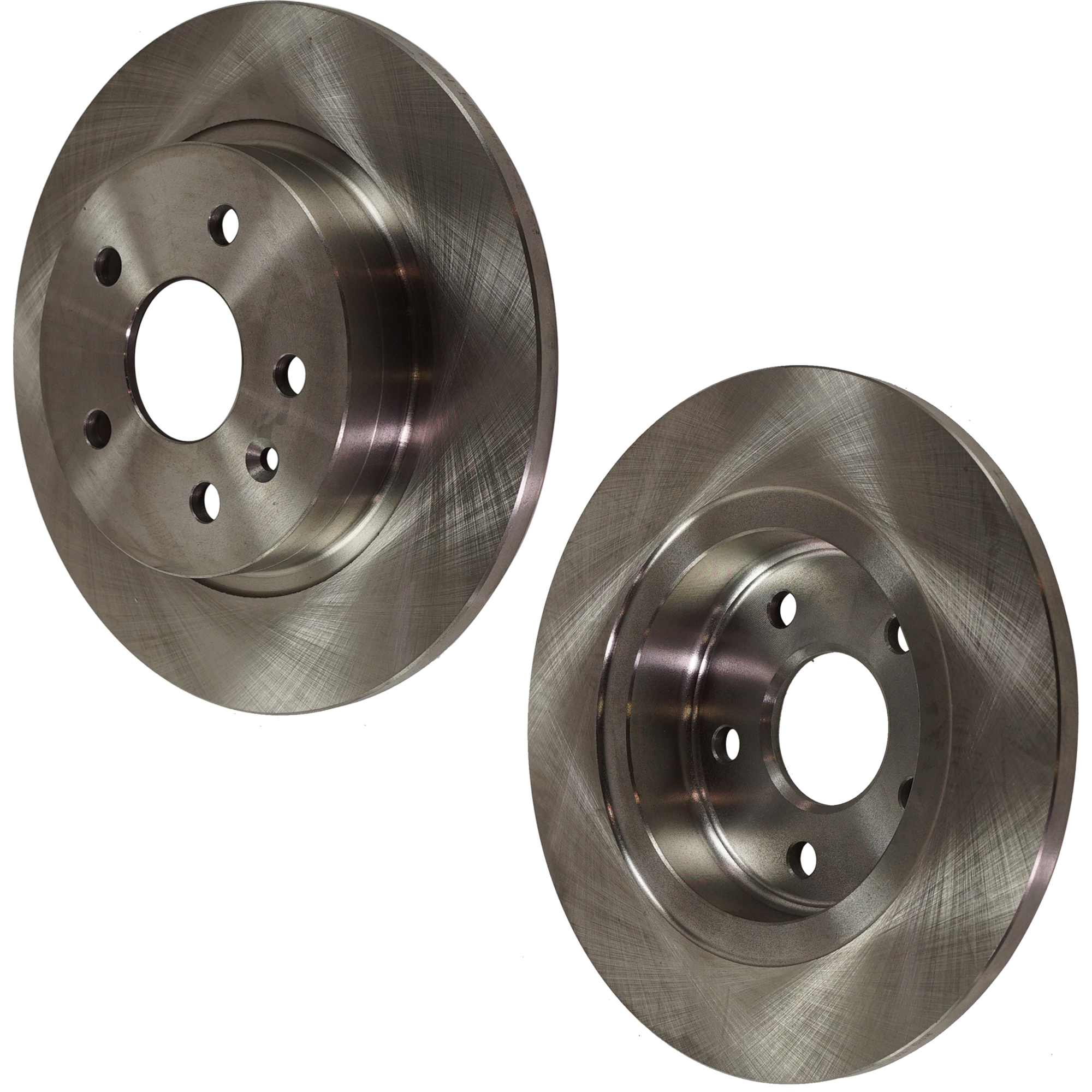 AM CRUZE 11-15 CRUZE LIMITED 16-16 REAR BRAKE DISC 2 Wheel Set Plain Surface Solid 5 Lugs SKU SET STPB27110044-2 OEM 41272-55199-850232-886208-9009