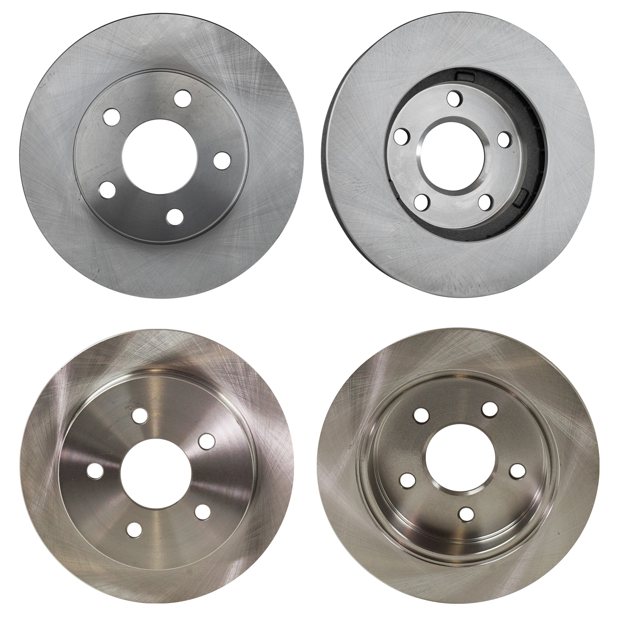 AM CENTURY 04-05 GRAND PRIX 97-03 FRONT AND REAR BRAKE DISC 4 Wheel Set SKU SET STPB27110052-4 A OEM 569019-18021354-569107-569110