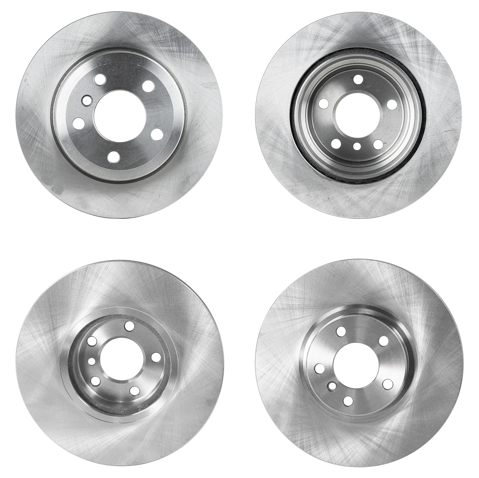 AM X5-09-18 X6-10-10 FRONT AND REAR BRAKE DISC Plain Surface Vented 5 Lugs 4 Wheel Set SKU SET STPB27110063-4 B OEM 34216771970-34361-45447-900702