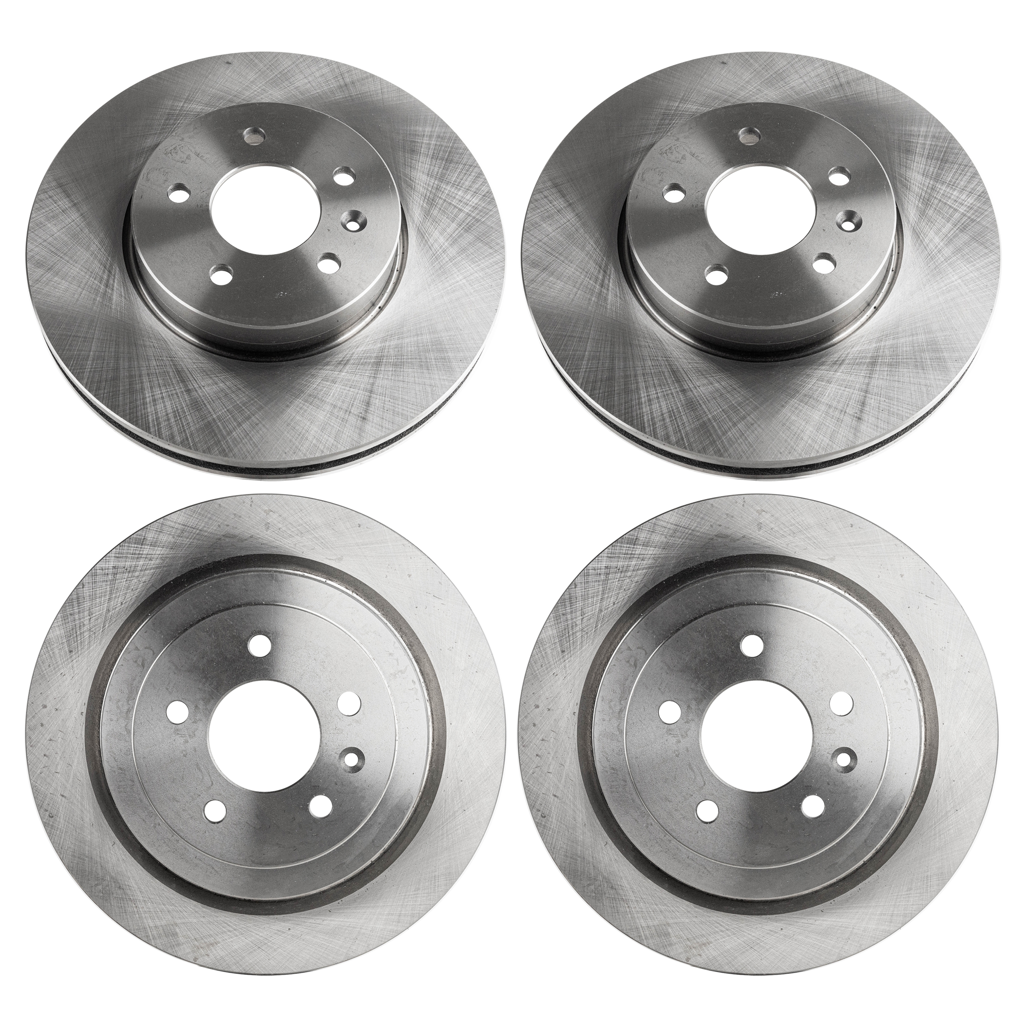 AM ATS 13-19 FRONT AND REAR BRAKE DISC 4 Wheel Set SKU SET STPC27110004-4 OEM 13581427-41281-850383-12162138