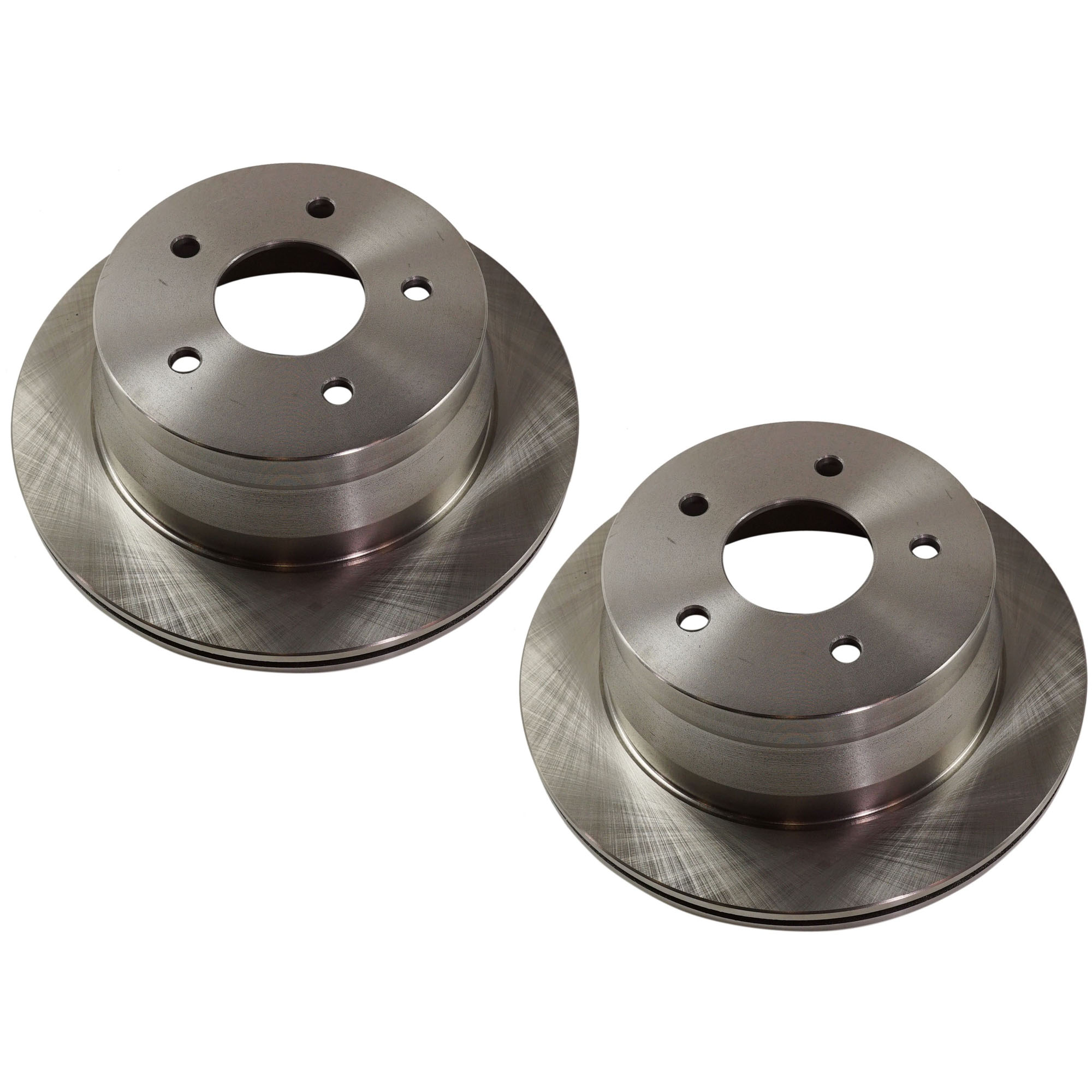AM BRAVADA 99-01 JIMMY 04-04 REAR BRAKE DISC 2 Wheel Set Plain Surface Vented 5 Lugs SKU SET STPC27110009-2 OEM 15704667