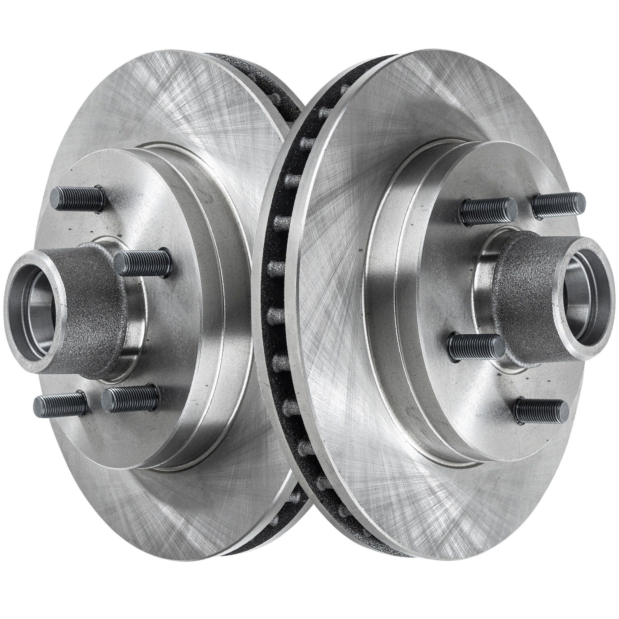AM C1500-95-99 EXPRESS SAVANA 1500-96-02 FRONT BRAKE DISC Plain Surface 2 Wheel Set SKU SET STPC27110016-2 OEM 15649953-15981316