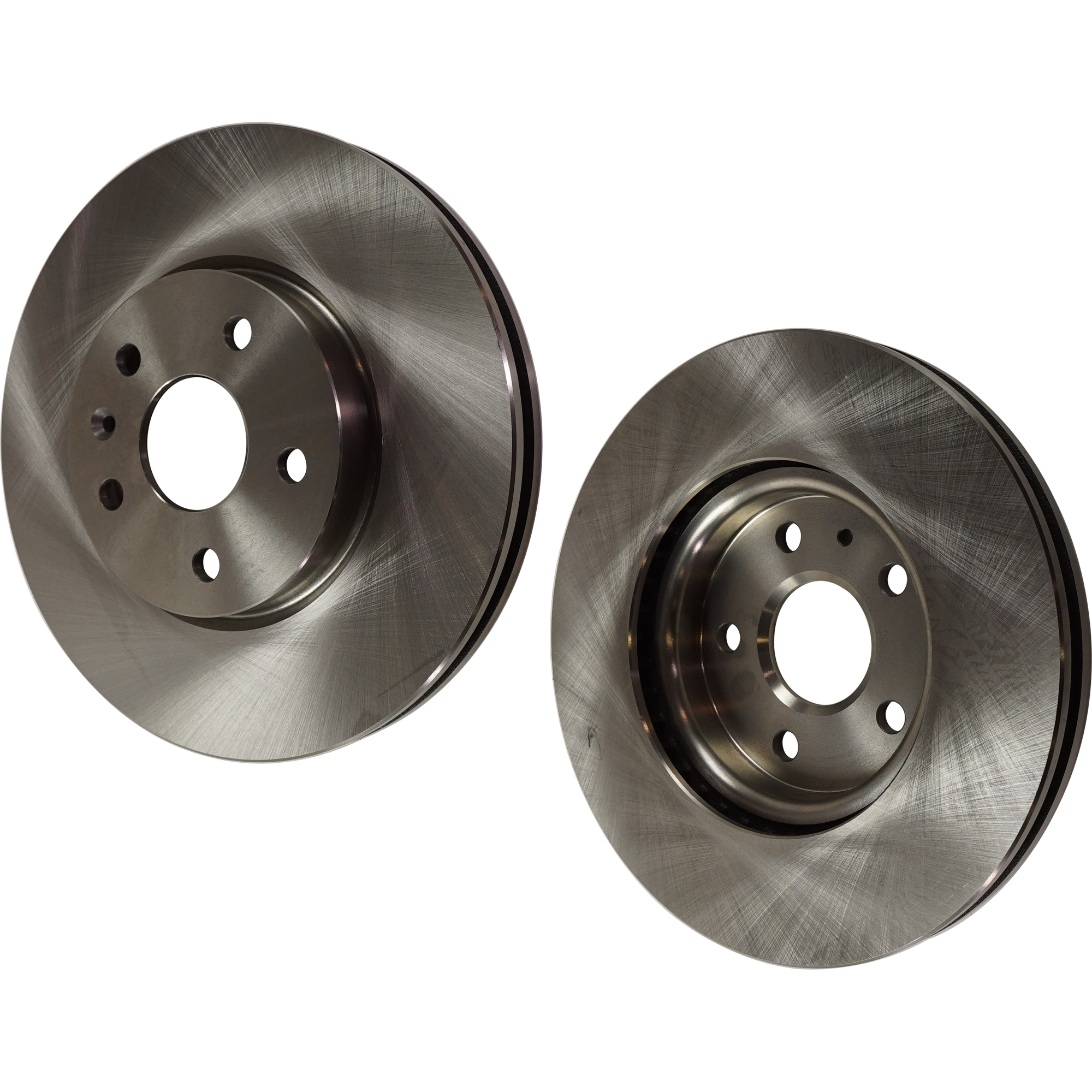 AM EQUINOX 10-17 CORVETTE 20-23 FRONT BRAKE DISC RH AND LH Plain Surface Vented 5 Lugs SKU SET STPC27110027-2 OEM 569064-569422-13501308