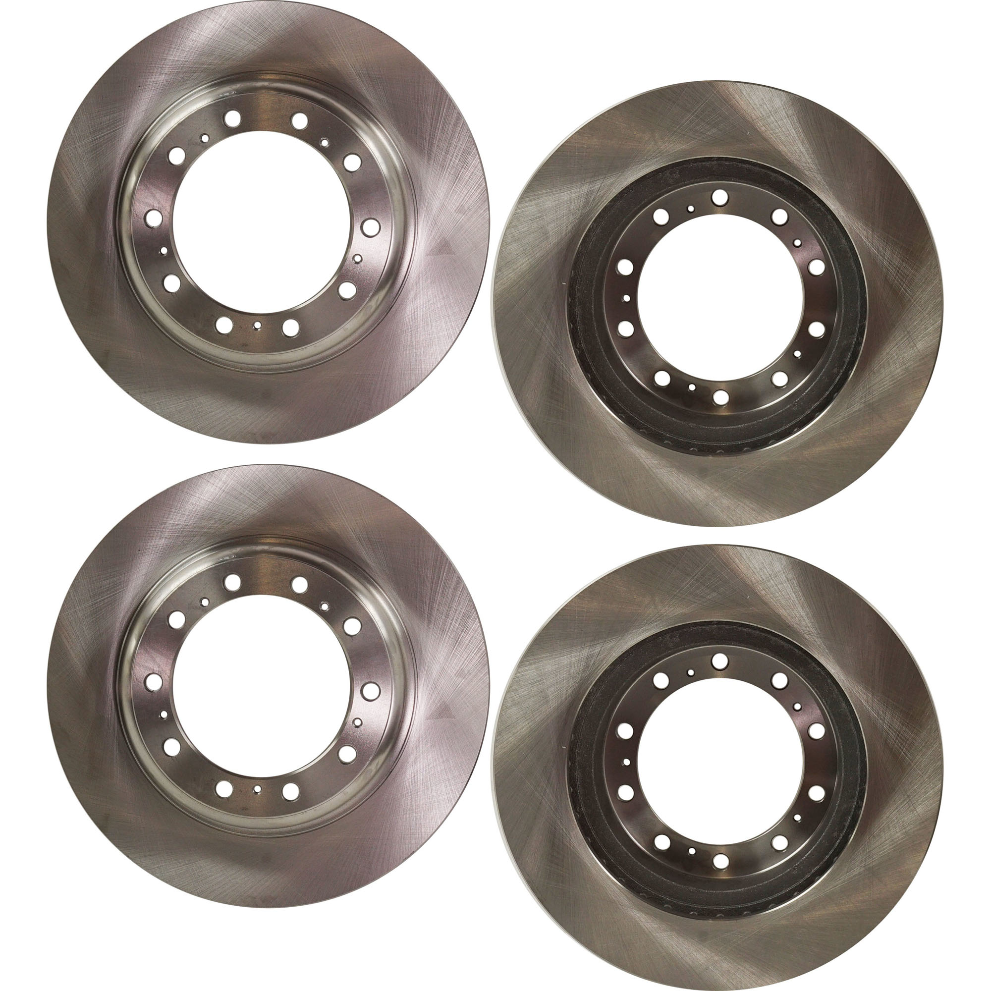 AM B60 B6000-80-91 B7-93-02 FRONT AND REAR BRAKE DISC 4 Wheel Set SKU SET STPC27110030-4 OEM 5583-41253-55052-55061-65750-1