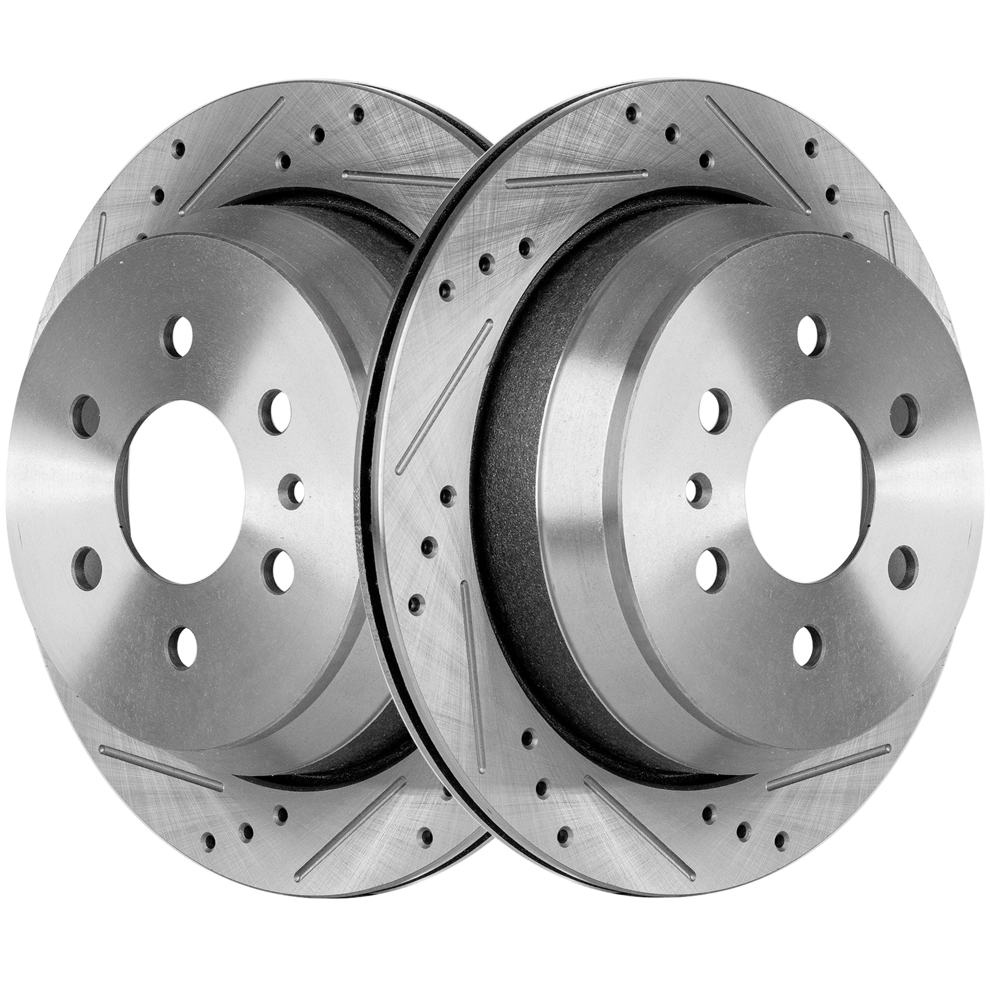 AM COLORADO CANYON 15-22 REAR BRAKE DISC RH AND LH Performance Rotor Drilled and Slotted SKU SET STPC27110038DRS2 OEM 41323-72036-850480-60048063-58