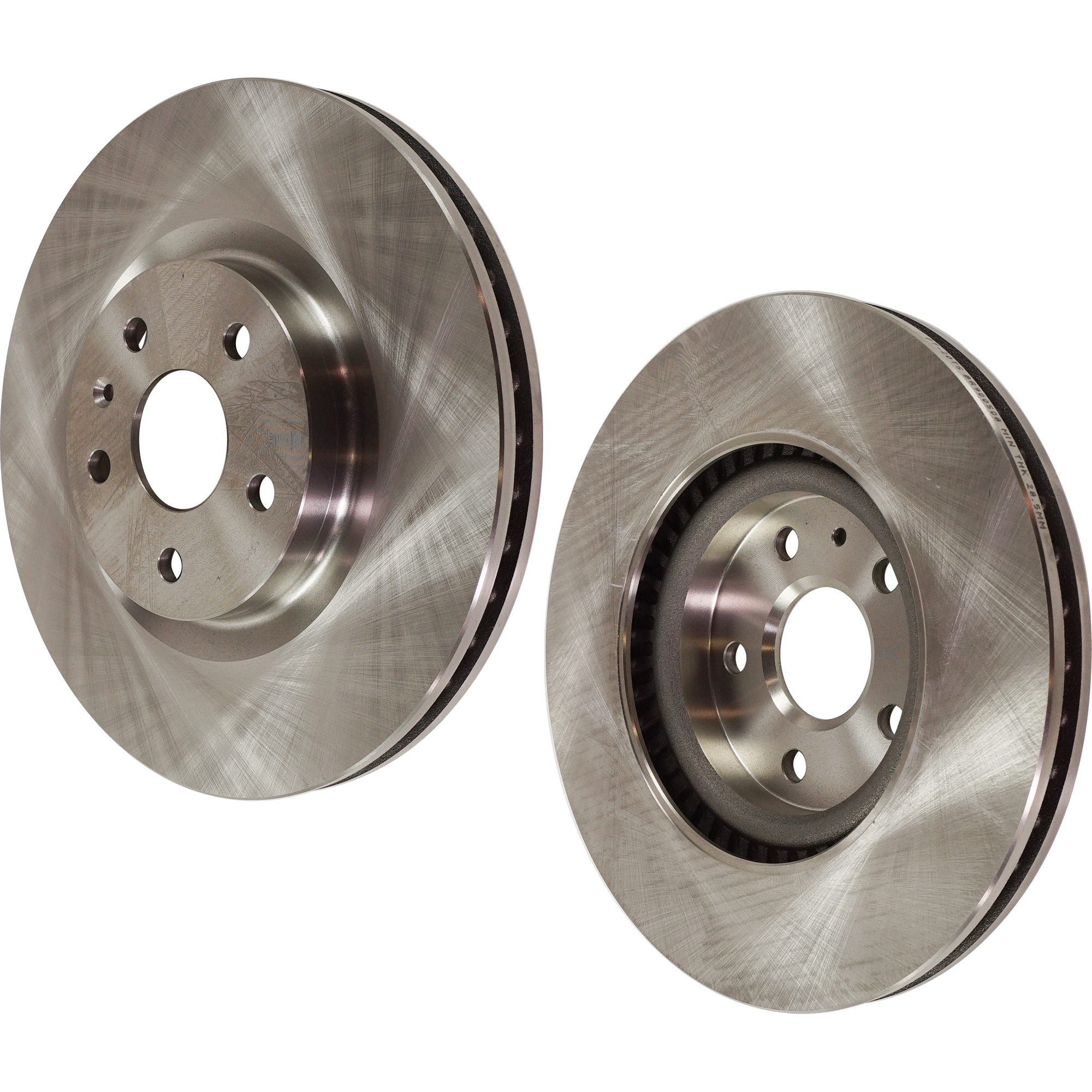 AM CTS 08-14 XTS 13-19 FRONT BRAKE DISC RH AND LH 2 Wheel Set SKU SET STPC27110054-2 OEM 41240-41283-850404-60045019-58