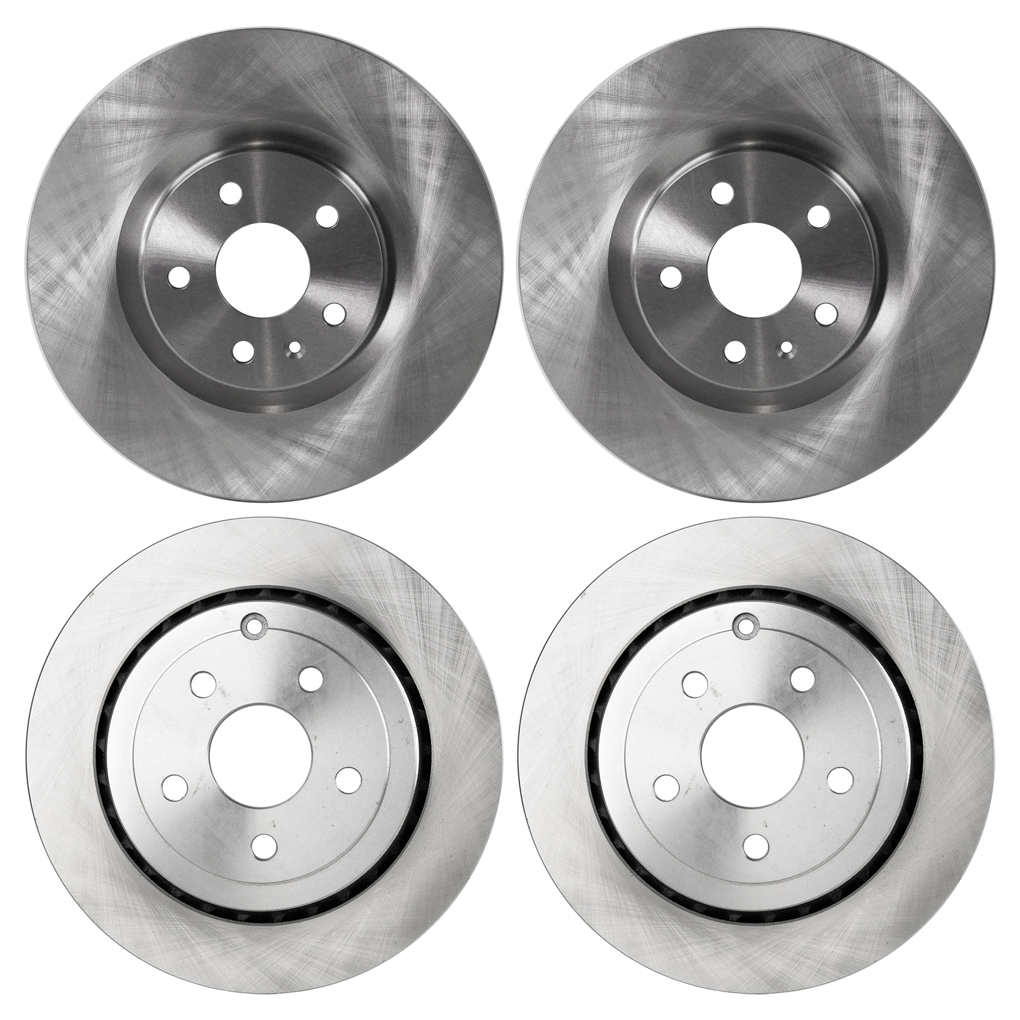 AM CAPRICE 11-17 FRONT AND REAR BRAKE DISC 4 Wheel Set SKU SET STPC27110054-4 A OEM 41240-41283-850404-60045019-58