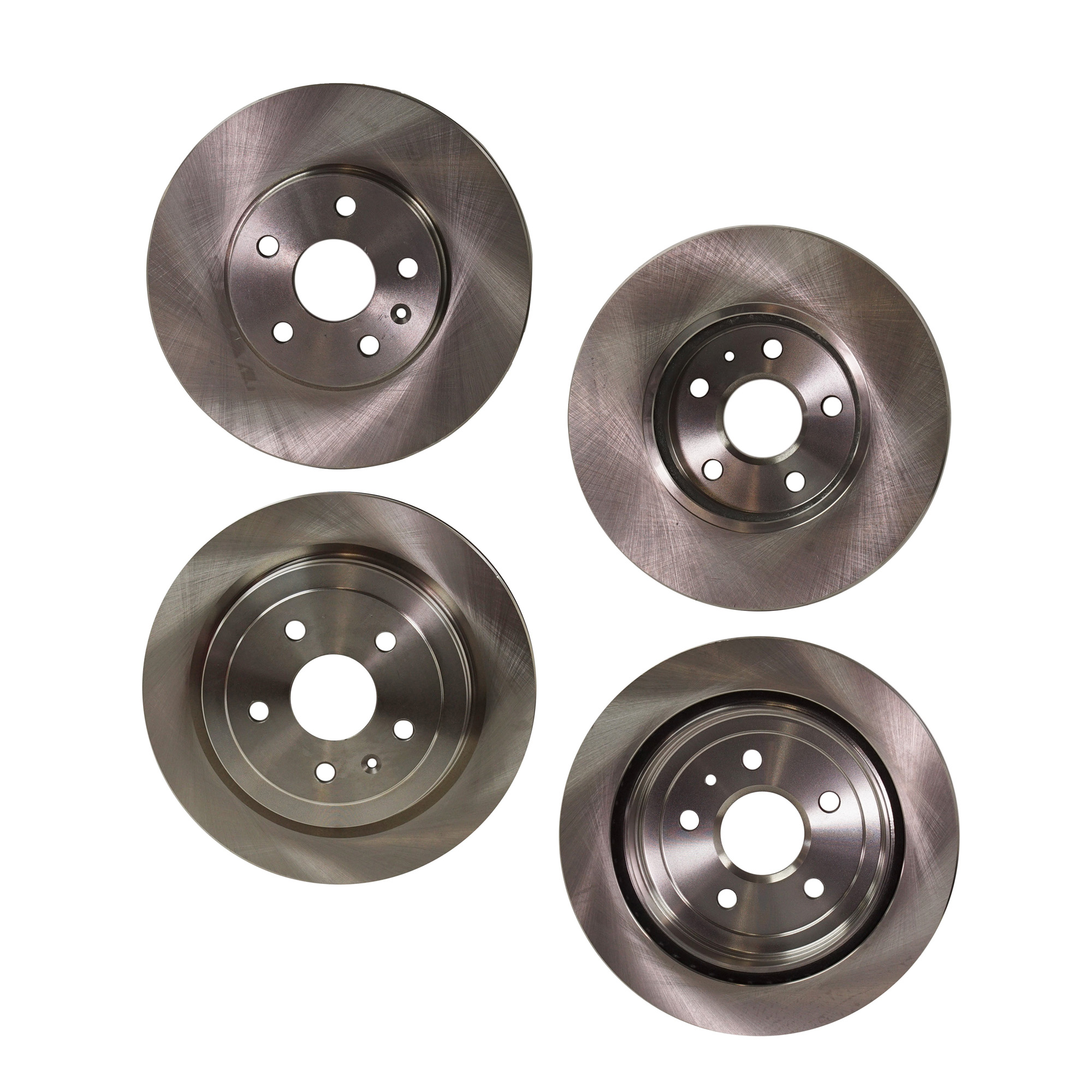 AM CTS 08-14 FRONT AND REAR BRAKE DISC 4 Wheel Set SKU SET STPC27110055-4 OEM 41237-55171-72038-493955-85013