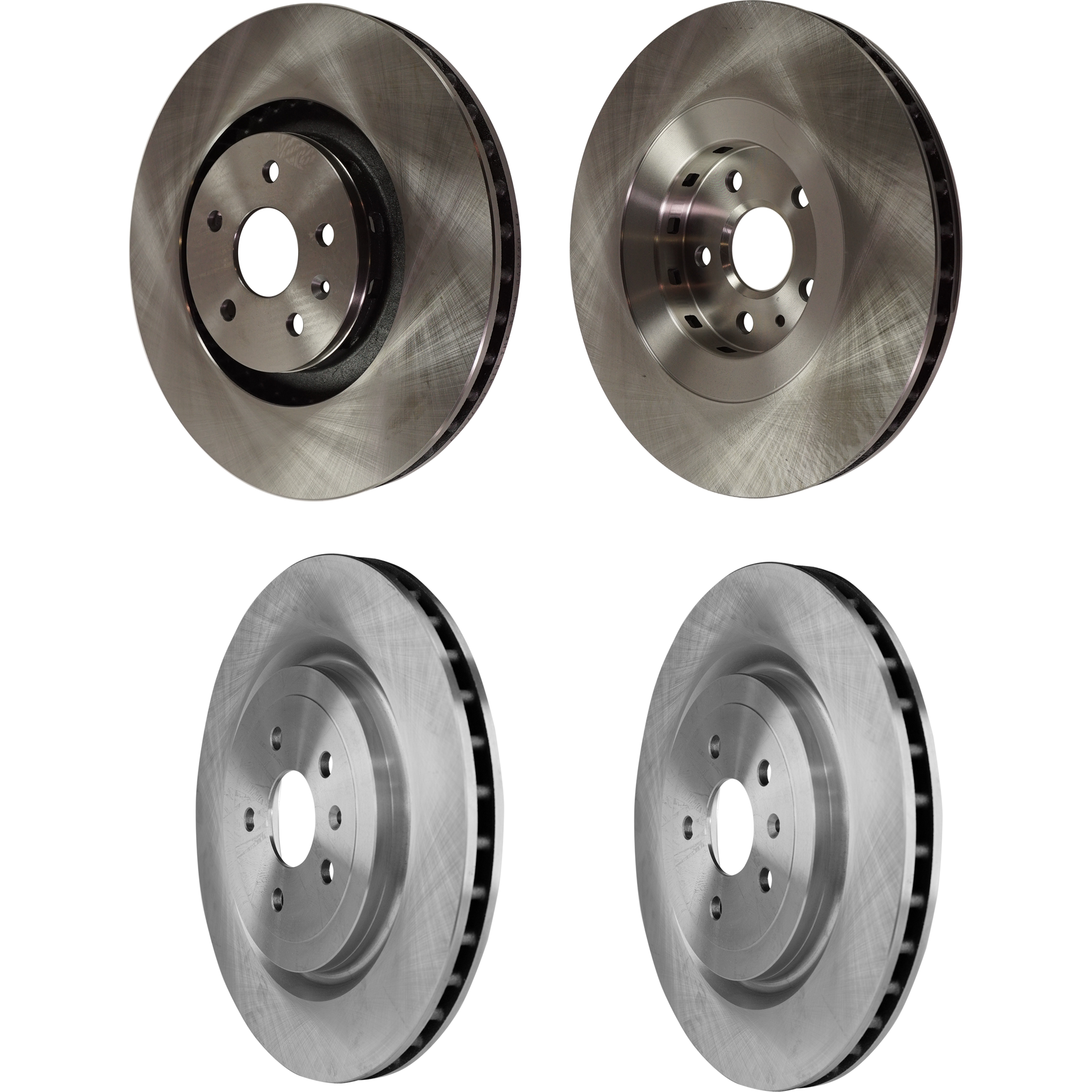 AM CTS 09-15 CAMARO 12-15 FRONT AND REAR BRAKE DISC 4 Wheel Set SKU SET STPC27110058-4 OEM 41264-850397-12162128-60046029