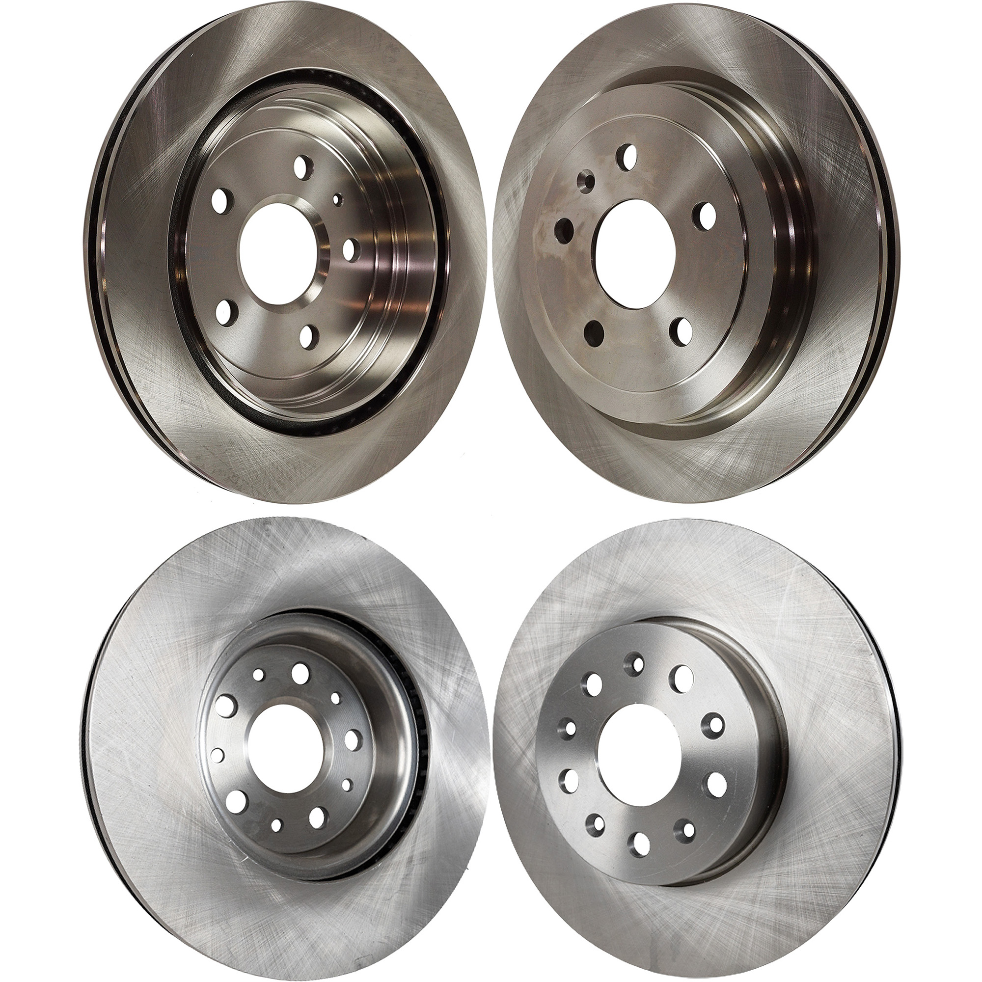 AM CTS 14-19 FRONT AND REAR BRAKE DISC 4 Wheel Set SKU SET STPC27110060-4 B OEM 41237-55171-72038-493955-85013
