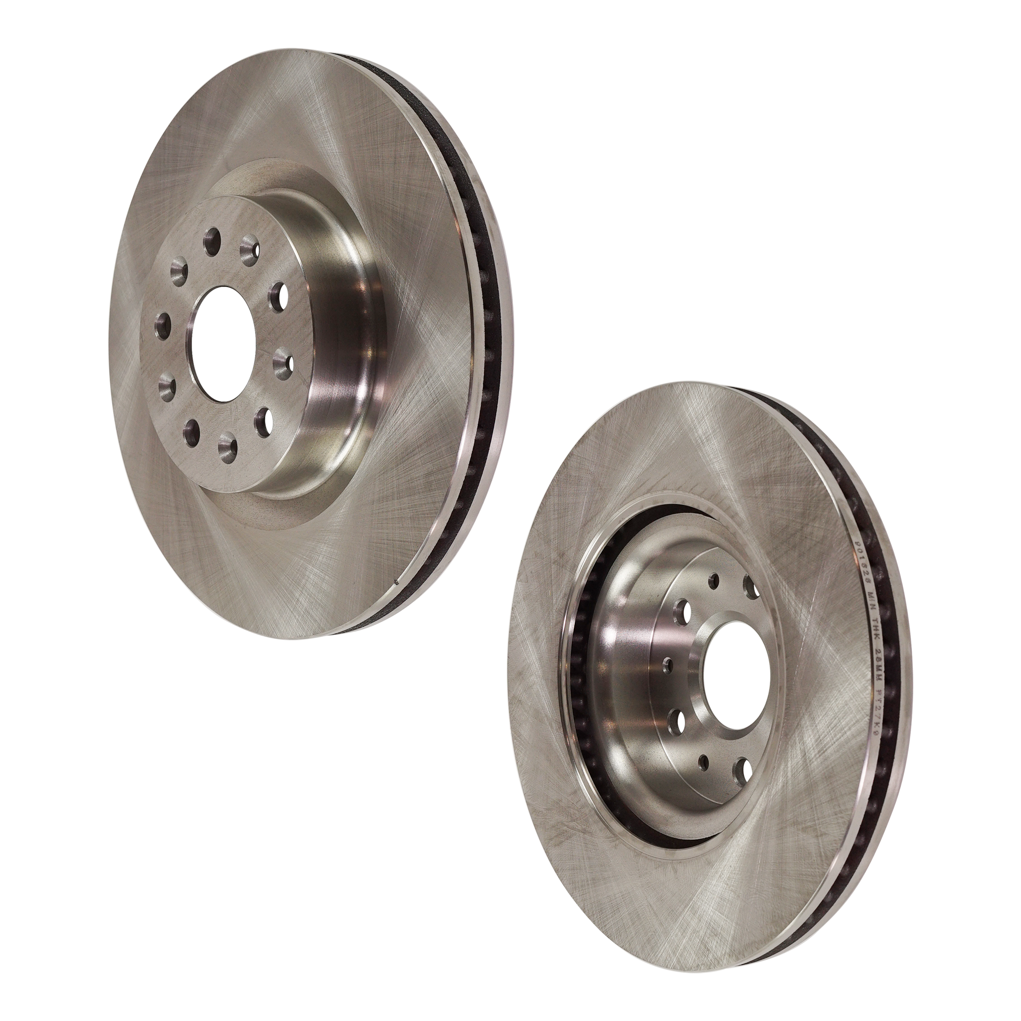 AM CTS 14-19 CT5-20-23 FRONT BRAKE DISC RH AND LH 2 Wheel Set SKU SET STPC27110061-2 OEM 13591198