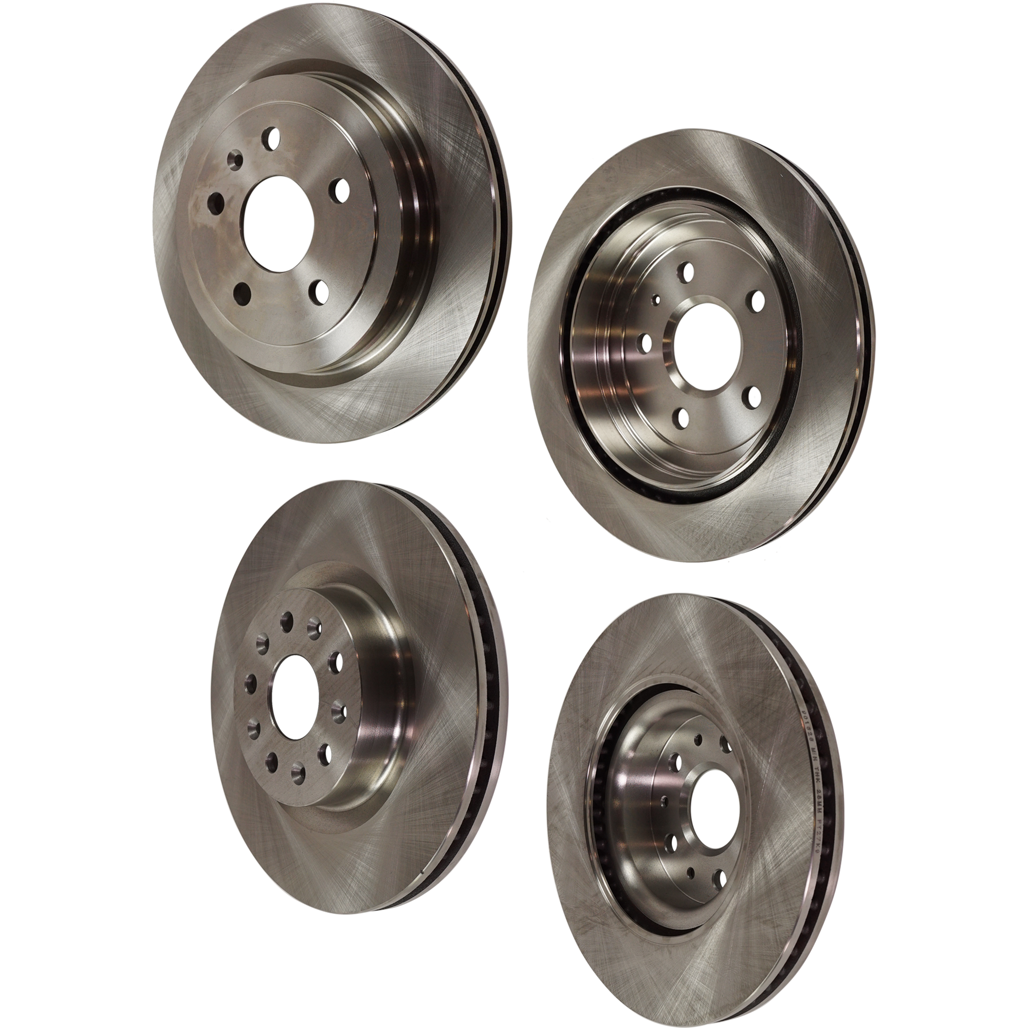 AM CTS 14-19 FRONT AND REAR BRAKE DISC 4 Wheel Set SKU SET STPC27110061-4 B OEM 13591198-41237-55171-72038-493
