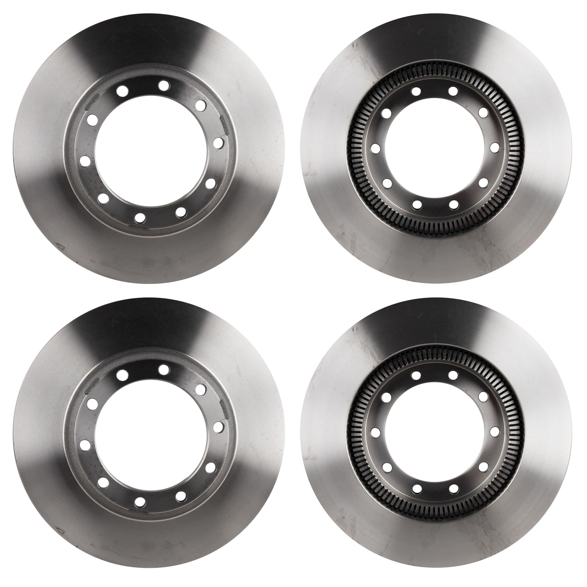AM FL50-98-05 C5500 KODIAK C5500 TOPKICK 03-09 FRONT AND REAR BRAKE DISC 4 Wheel Set SKU SET STPC27110068-4 OEM 41224-55104-900906-12180014-60