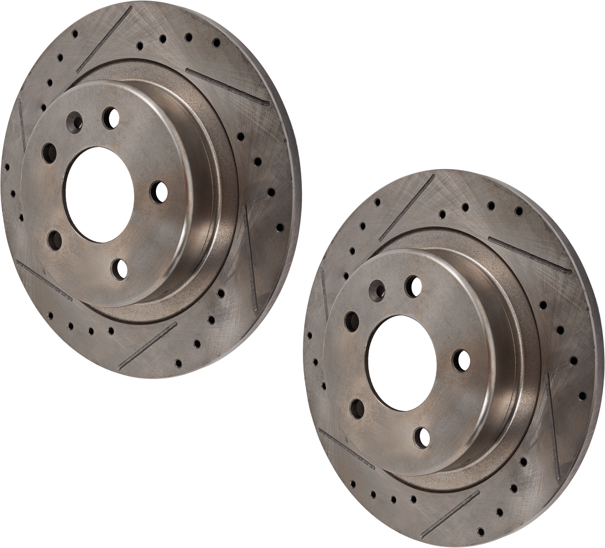 AM MALIBU 16-20 REAR BRAKE DISC RH AND LH Drilled and Slotted SKU SET STPC27110081DRS2 OEM 12162145-41348-1771179-1351785