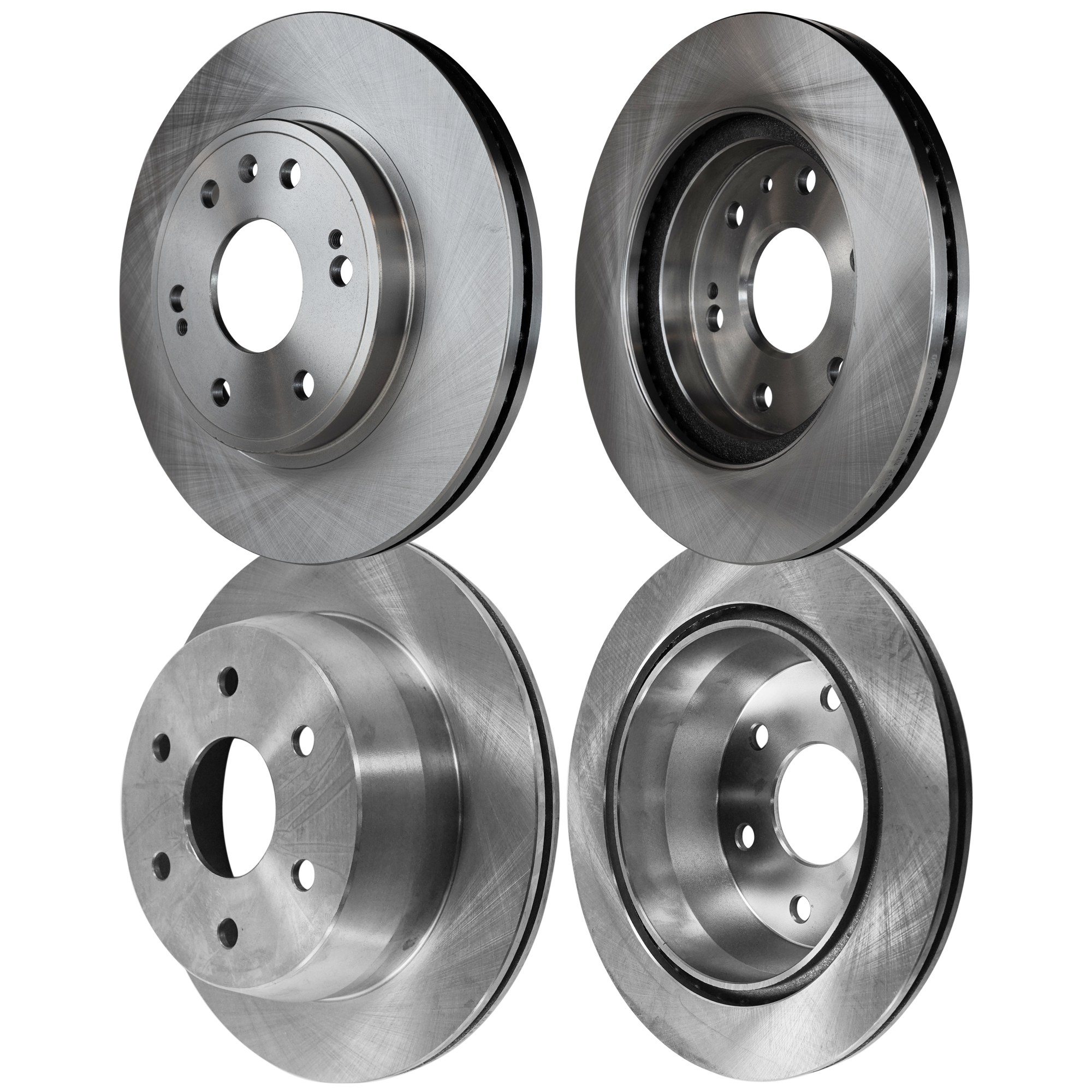 AM SIERRA 1500 CLASSIC 07-07 FRONT AND REAR BRAKE DISC 4 Wheel Set SKU SET STPC27110095-4 D OEM 15712800-19211496-88963556