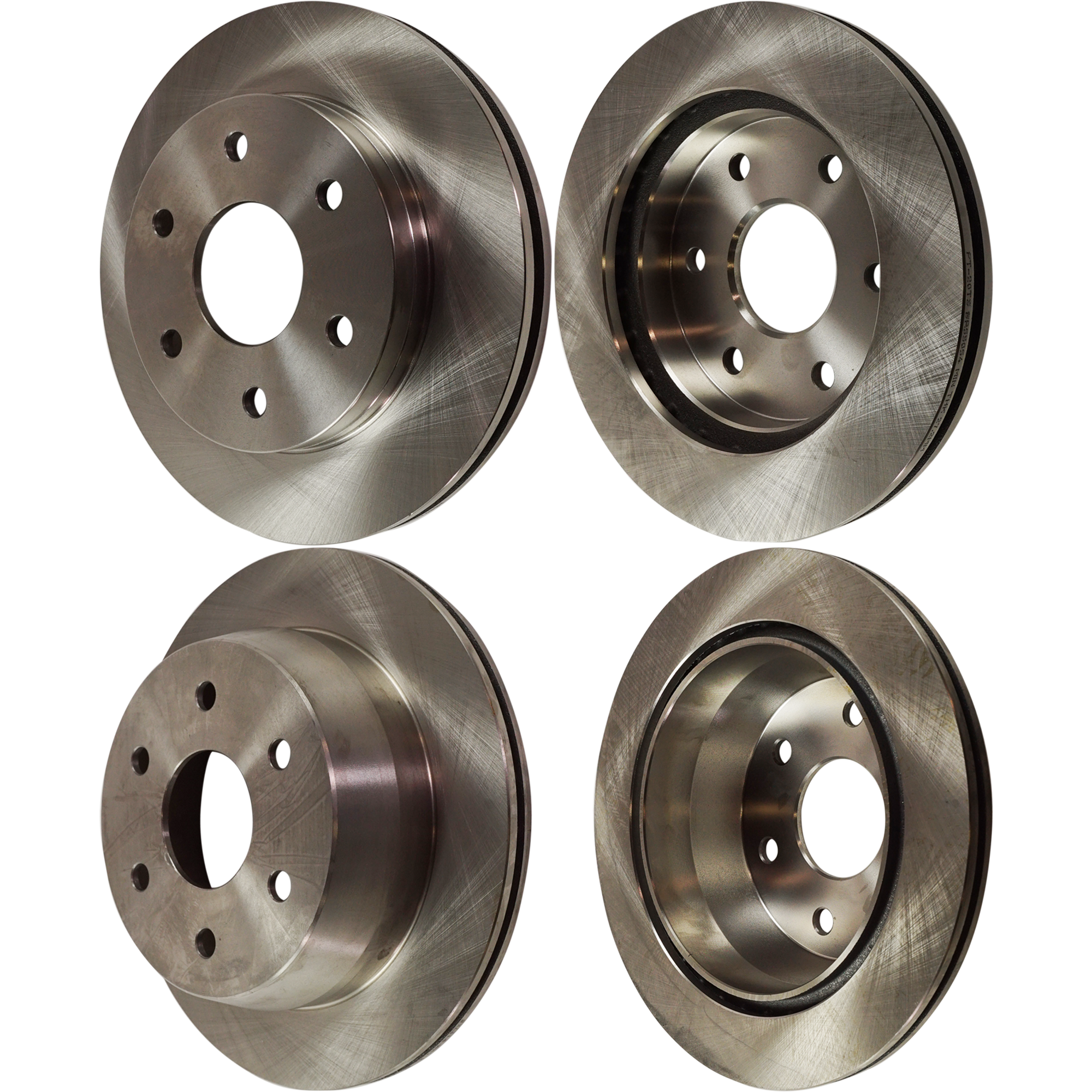 AM SILVERADO SIERRA 1500-99-07 FRONT AND REAR BRAKE DISC 4 Wheel Set SKU SET STPC27110096-4 A OEM 18060214-15716362-19241877-192