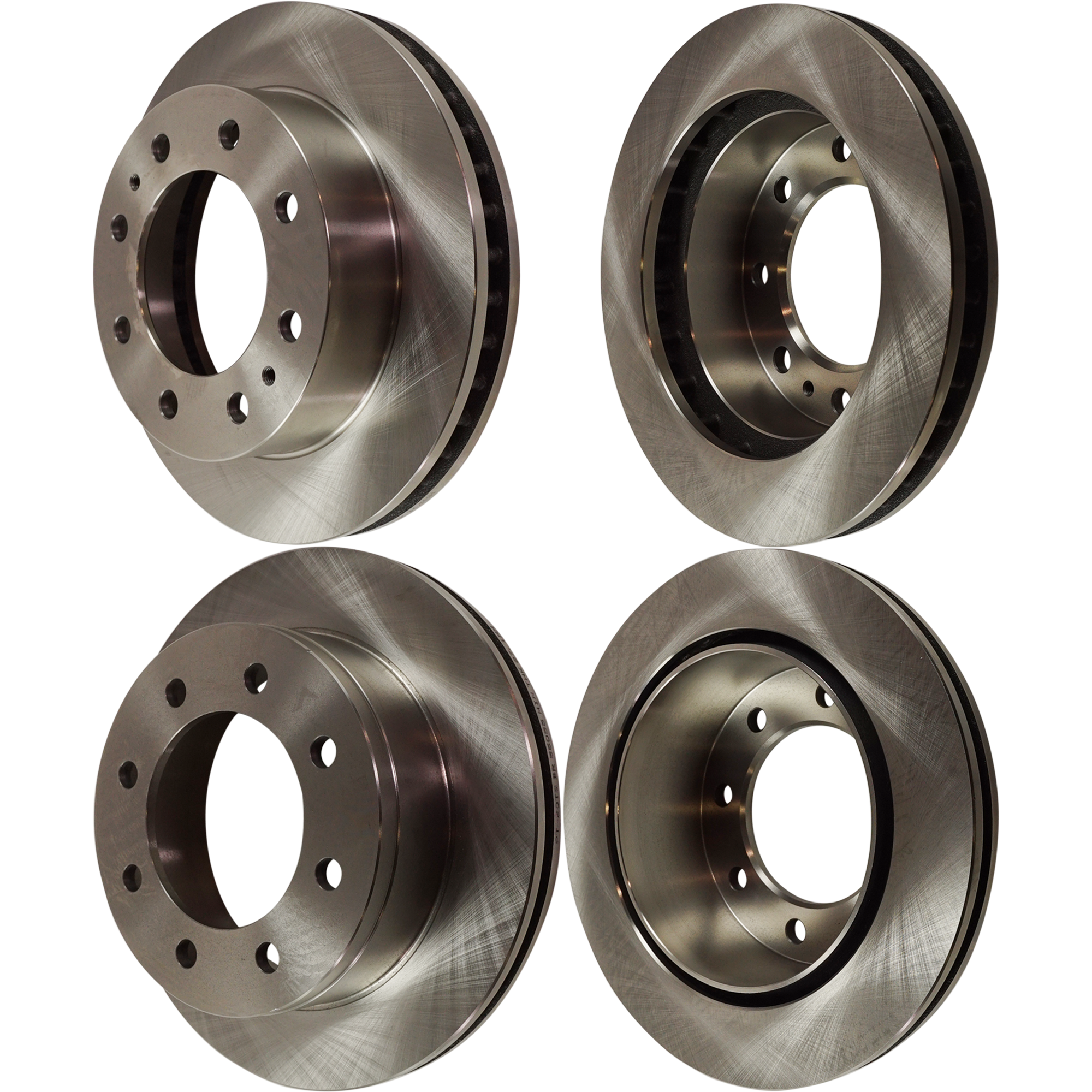 AM AVALANCHE 2500-02-06 EXPRESS 2500-03-17 FRONT AND REAR BRAKE DISC 4 Wheel Set SKU SET STPC27110100-4 A OEM 15712803-18060654