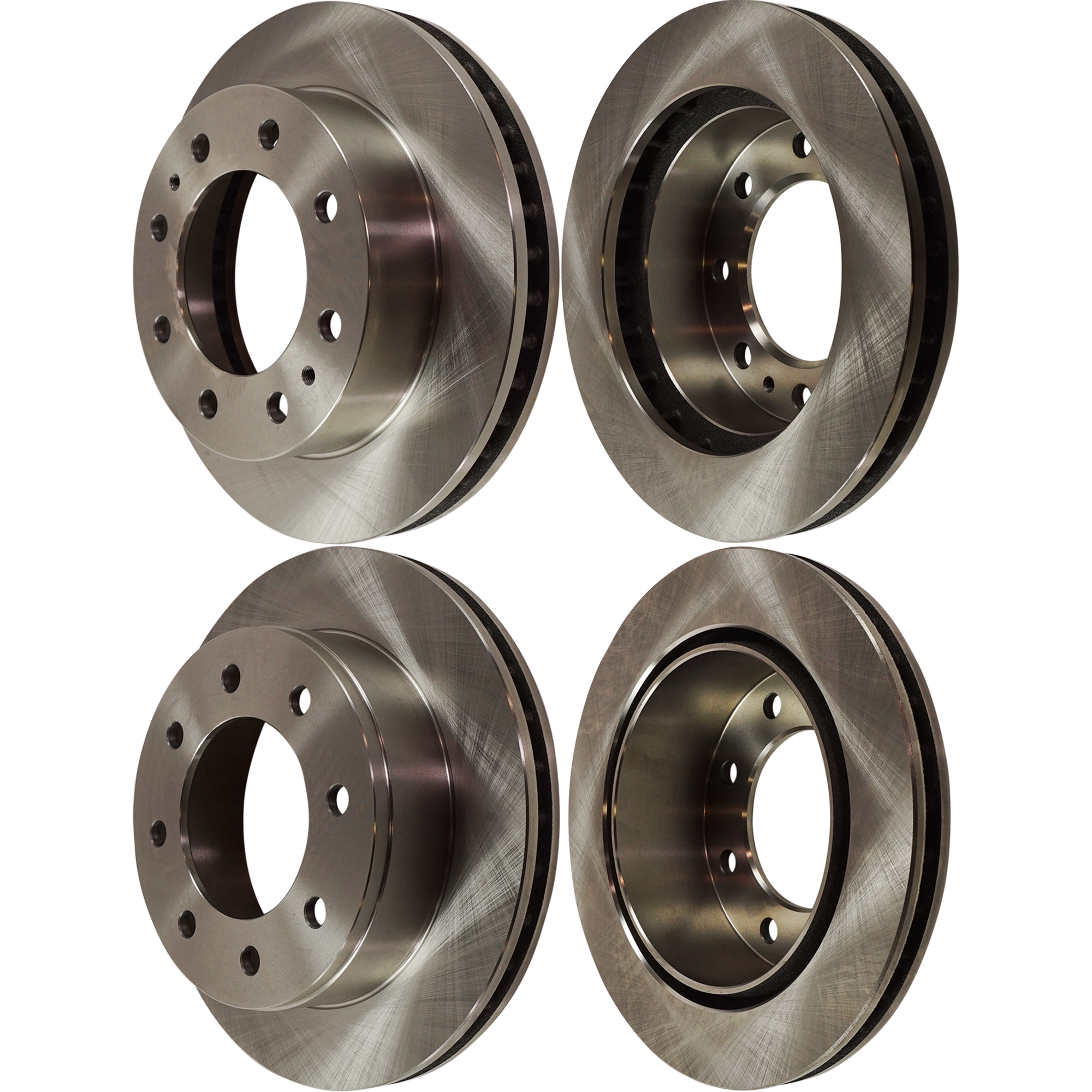 AM AVALANCHE 2500-02-06 EXPRESS 2500-03-22 FRONT AND REAR BRAKE DISC 4 Wheel Set SKU SET STPC27110100-4 B OEM 15712801-18060654
