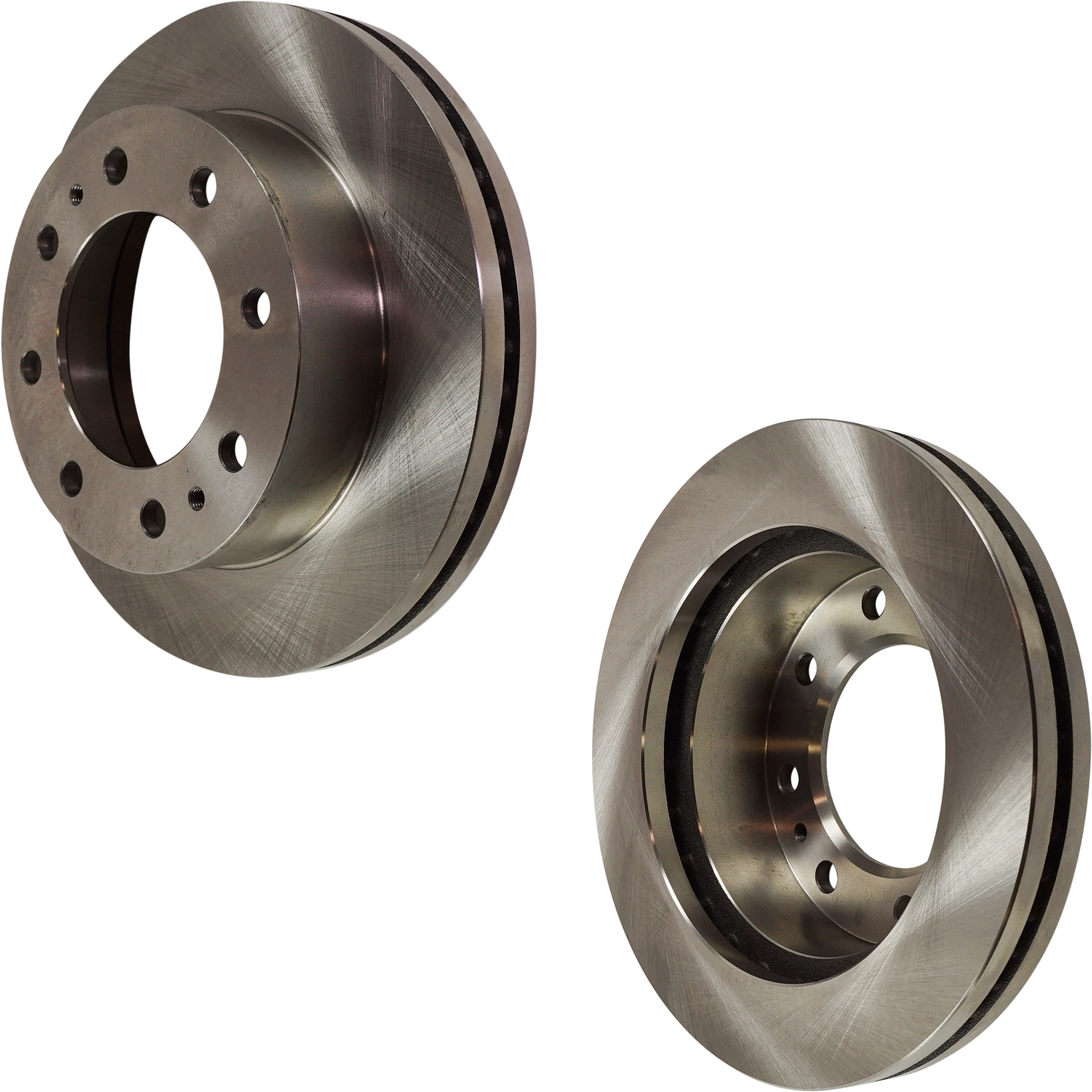 AM SILVERADO SIERRA 01-10 AVALANCHE 2500-02-04 EXPRESS SAVANNA VAN 03-22 FRONT BRAKE DISC RH AND LH Plain Surface 2 Wheel Set SKU SET STPC27110101-2 OEM 15733625