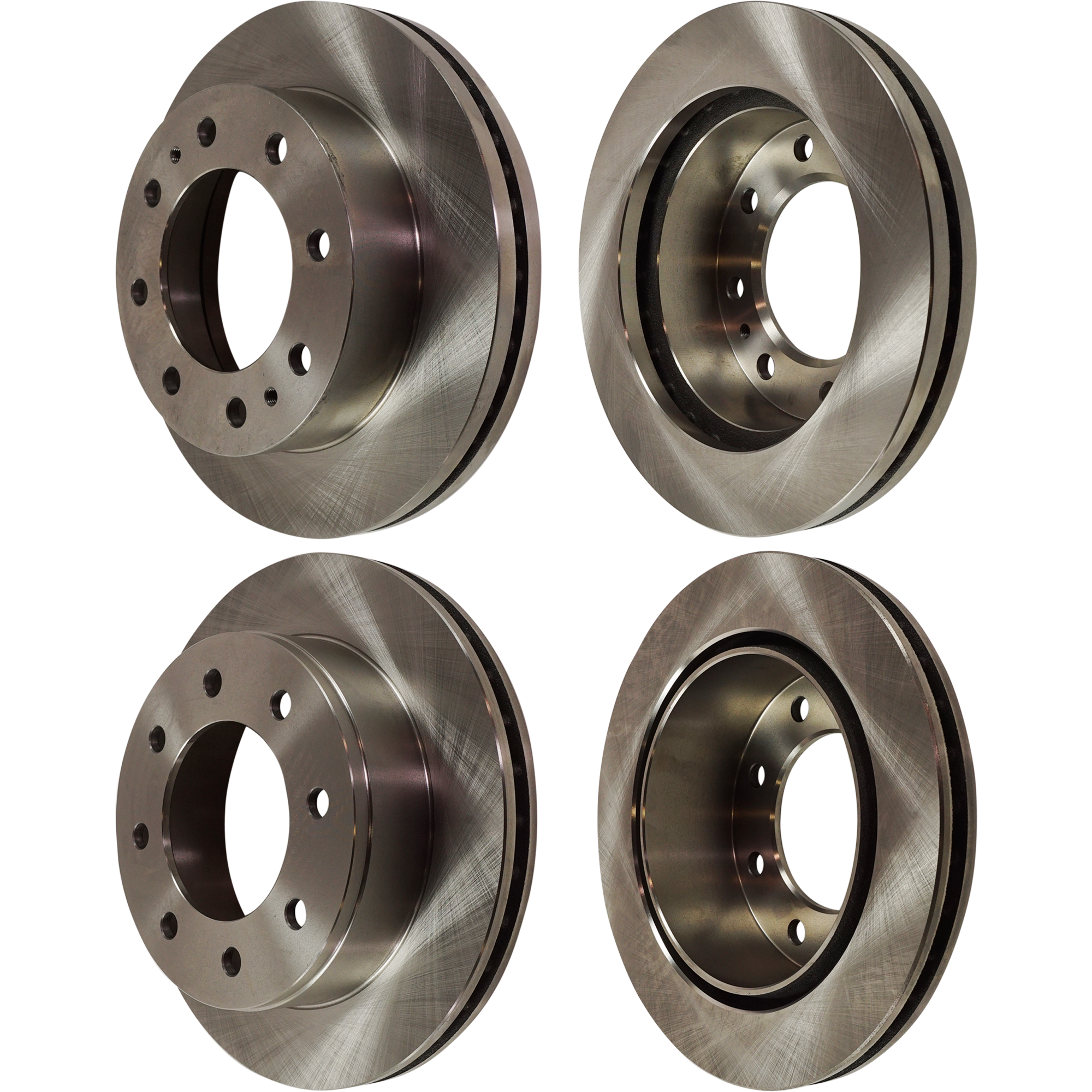 AM AVALANCHE 2500-02-04 EXPRESS 2500-21-22 FRONT AND REAR BRAKE DISC 4 Wheel Set SKU SET STPC27110101-4 C OEM 15712801-15733625