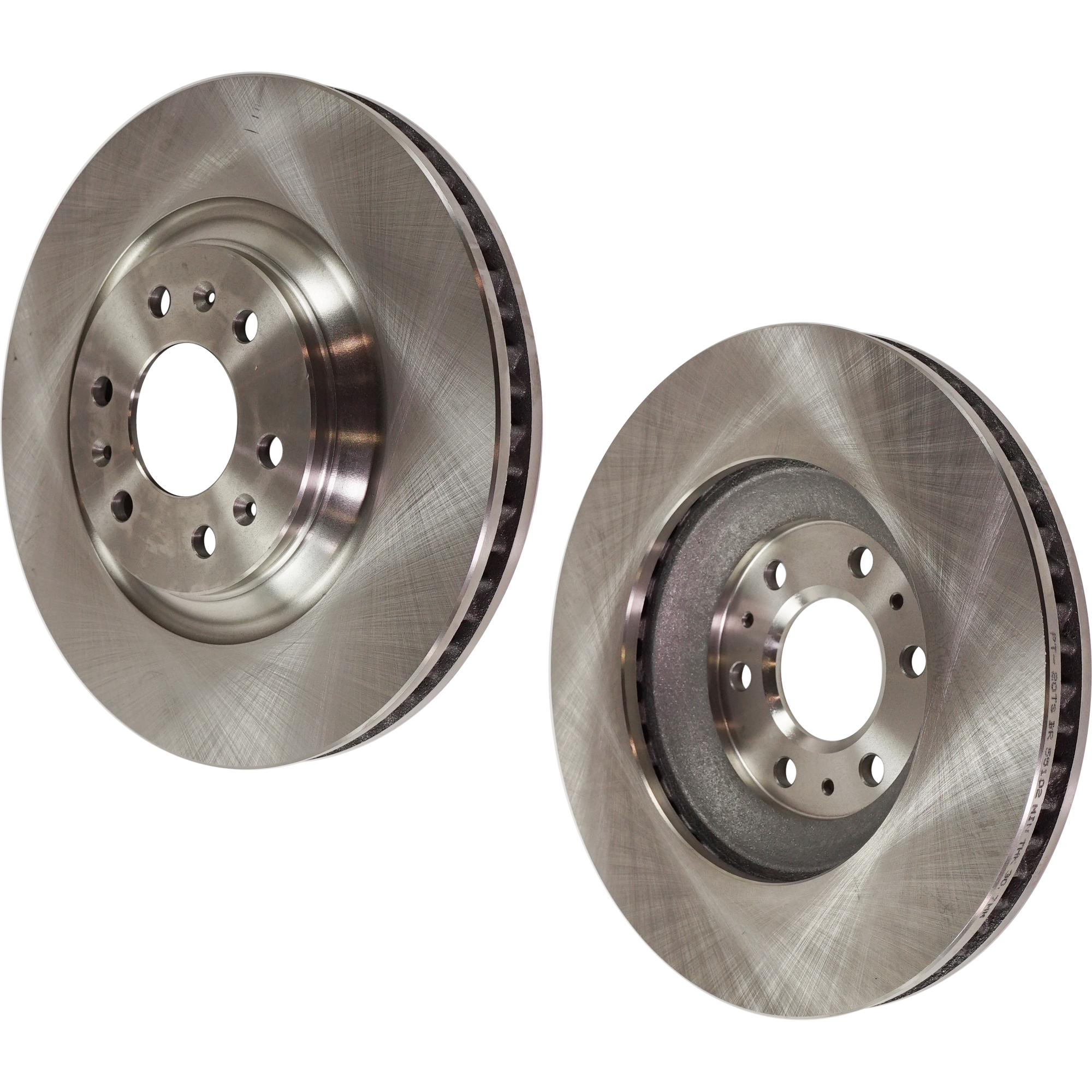AM SRX 04-09 FRONT BRAKE DISC RH AND LH 2 Wheel Set SKU SET STPC27110106-2 OEM 18048934-19303818