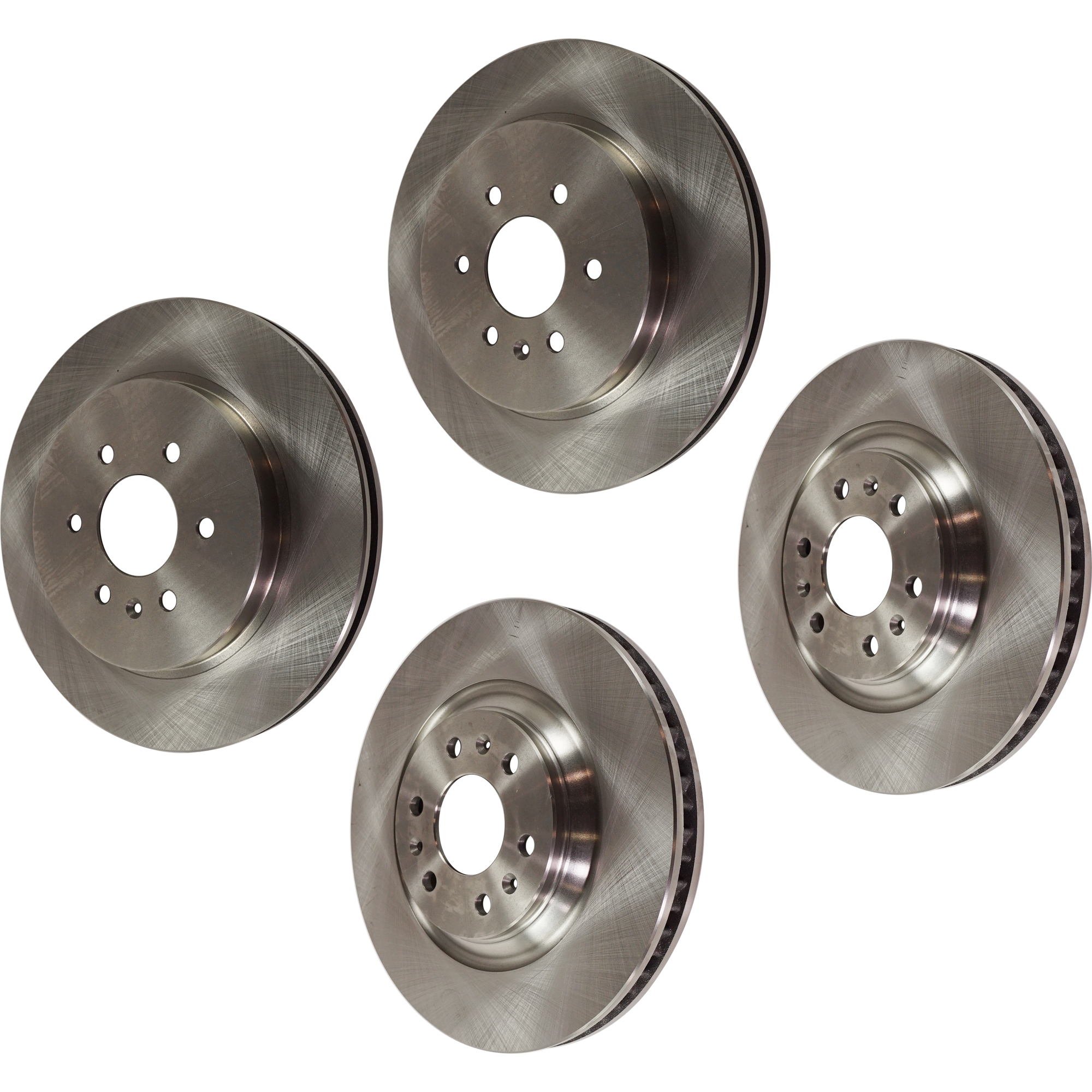 AM SRX 04-09 FRONT AND REAR BRAKE DISC 4 Wheel Set SKU SET STPC27110106-4 OEM 18048934-19303818-15235141