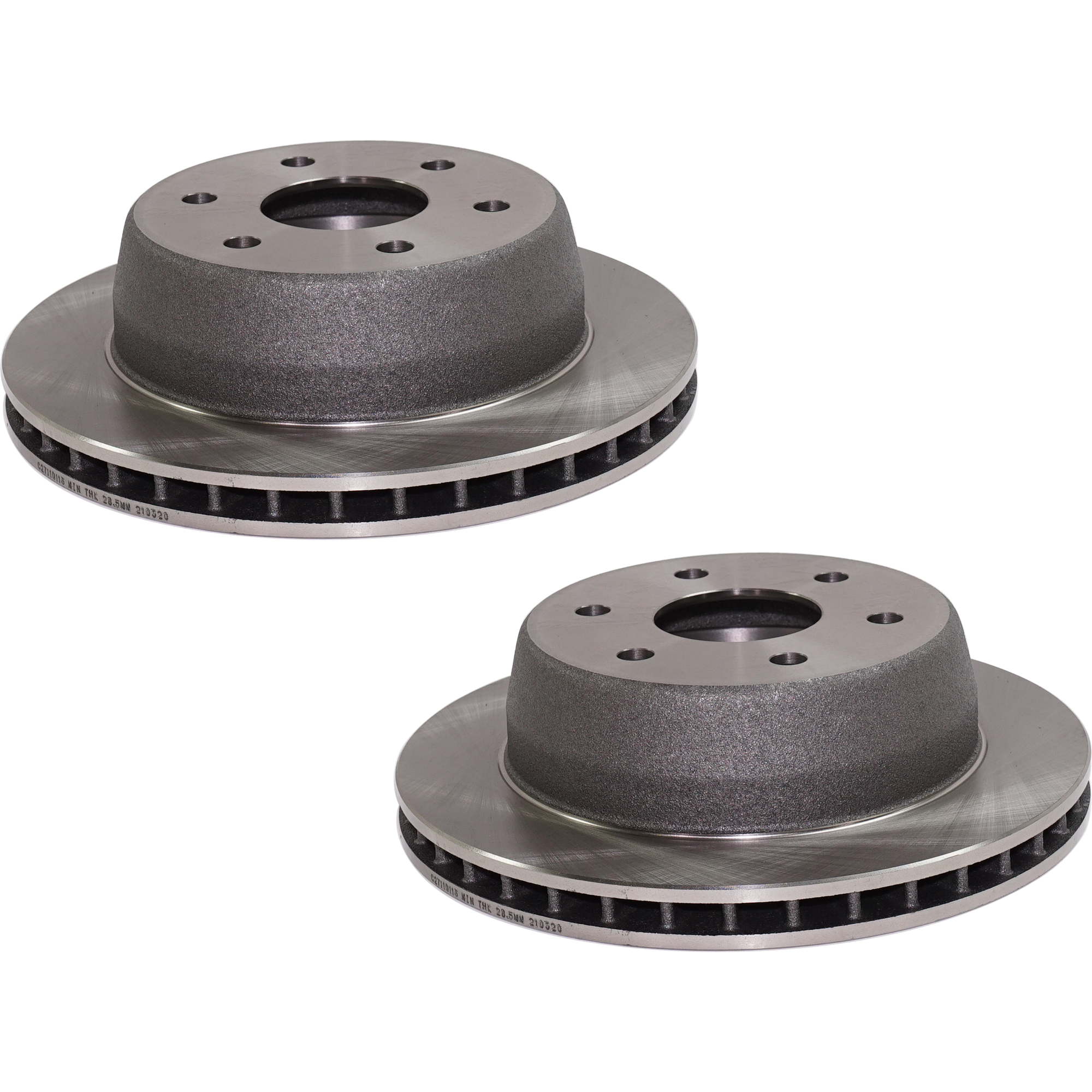 AM TAHOE YUKON 00-06 EXPRESS SAVANA 1500-03-14 REAR BRAKE DISC 2 Wheel Set SKU SET STPC27110113-2 OEM 15065077-25757802-15712802-157