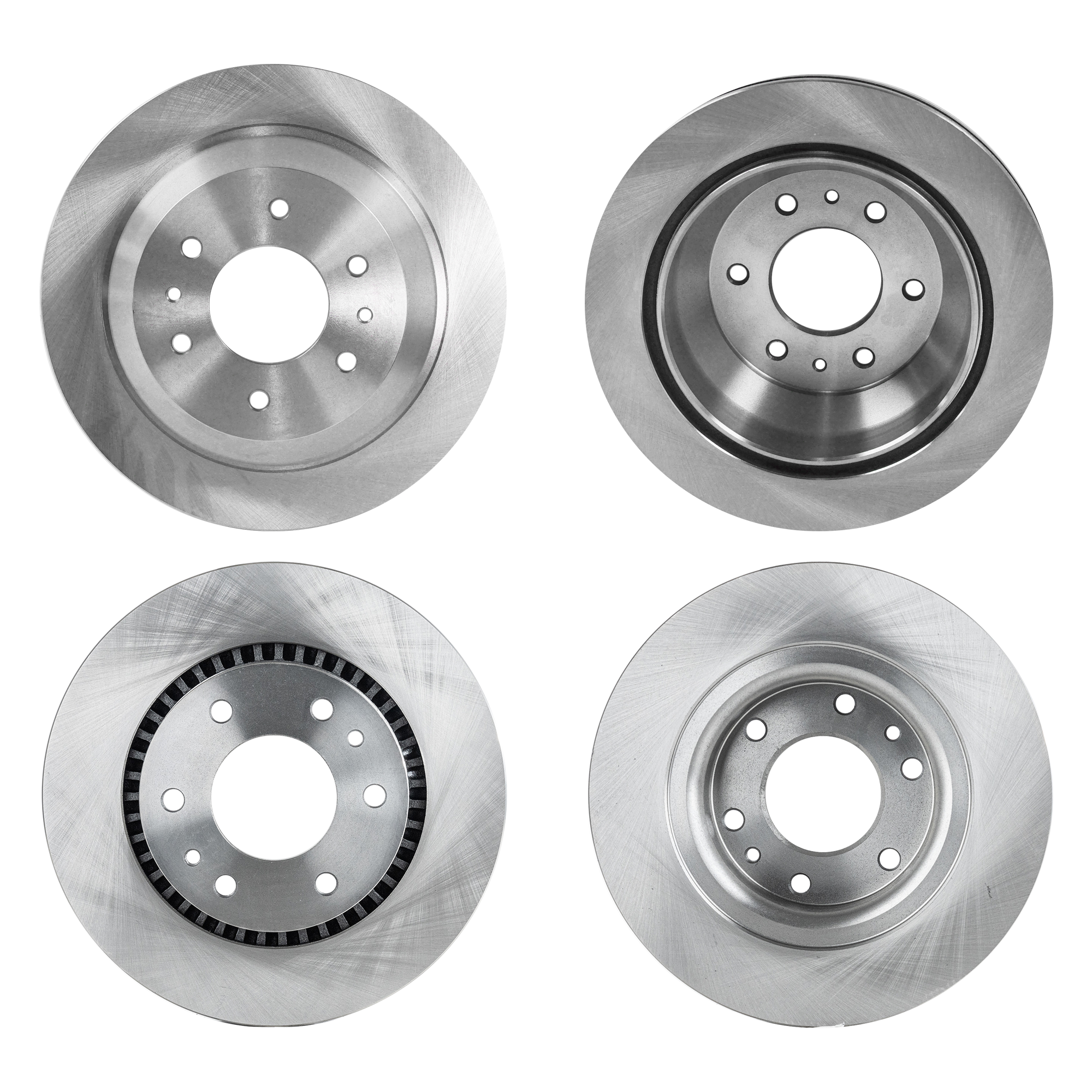 AM ASCENDER 07-08 ENVOY 06-09 FRONT AND REAR BRAKE DISC 4 Wheel Set SKU SET STPC27110120-4 OEM 21998532-1854675-8219985320-25
