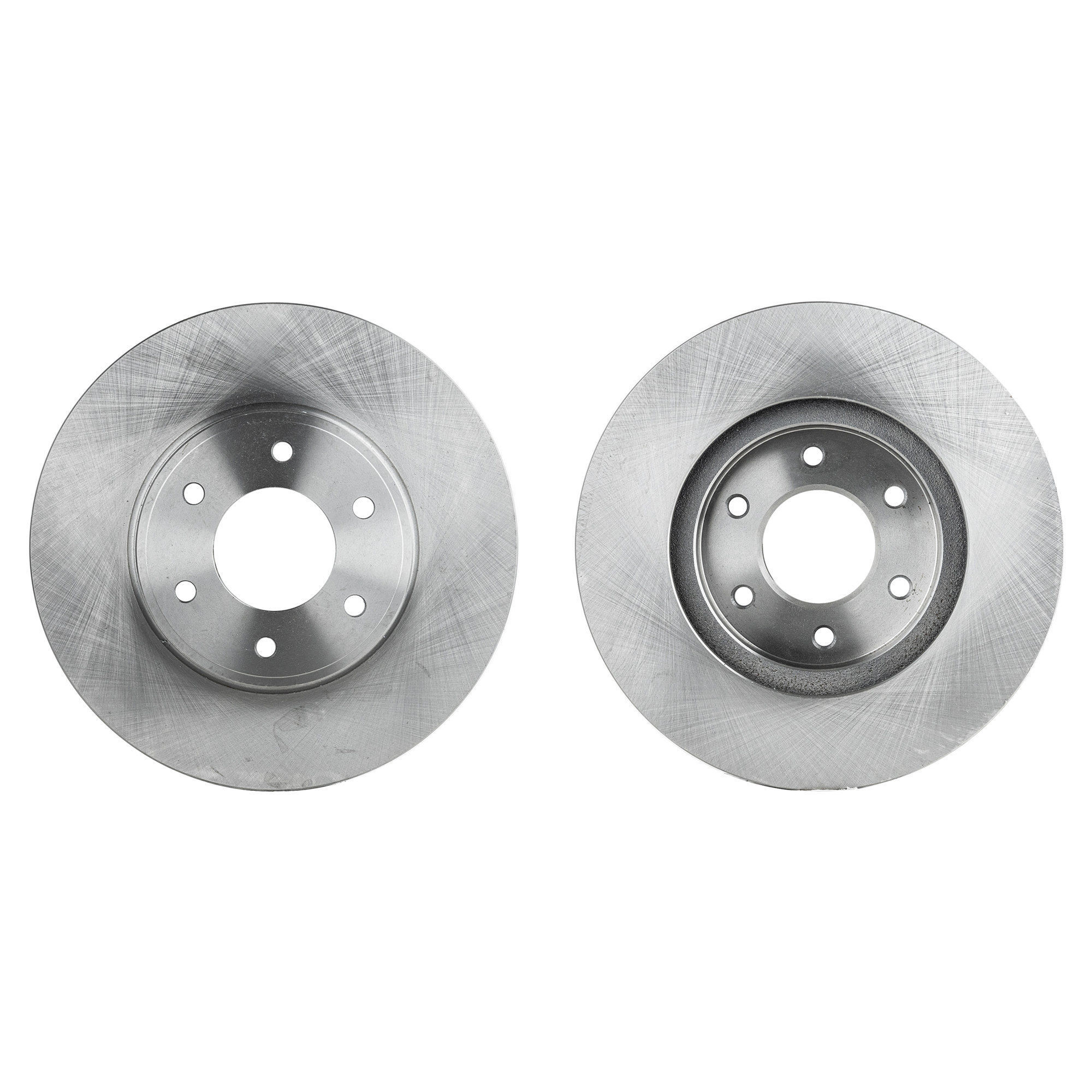 AM TRAILBLAZER 06-09-9-7X 08-09 FRONT BRAKE DISC RH AND LH Plain Surface 6 Lugs 6.0L Eng. 2 Wheel Set SKU SET STPC27110121-2 OEM 15294772
