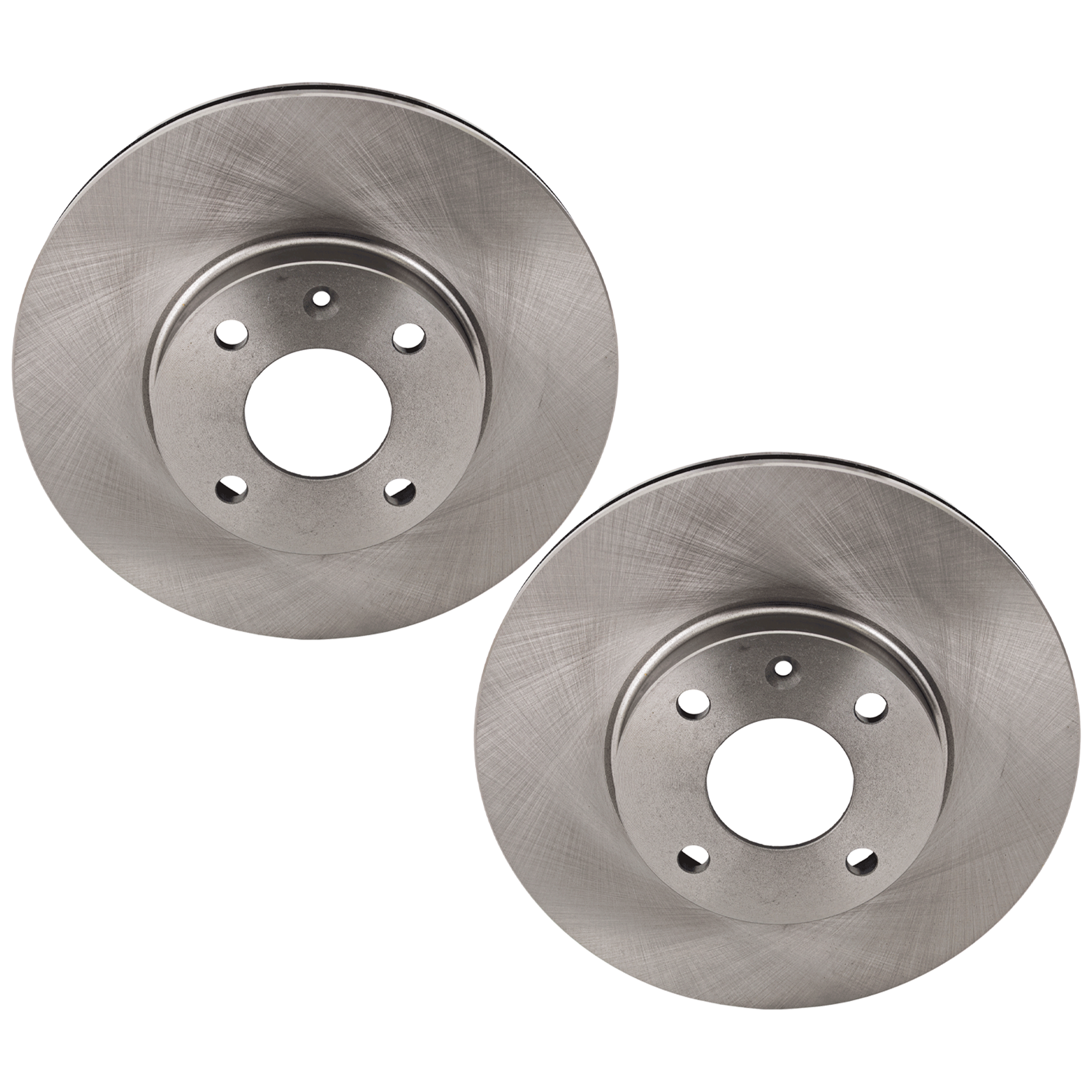 AM SPARK 16-22 FRONT BRAKE DISC RH AND LH Plain Surface 4 Lugs SKU SET STPC271101882 OEM 13584679-13584674