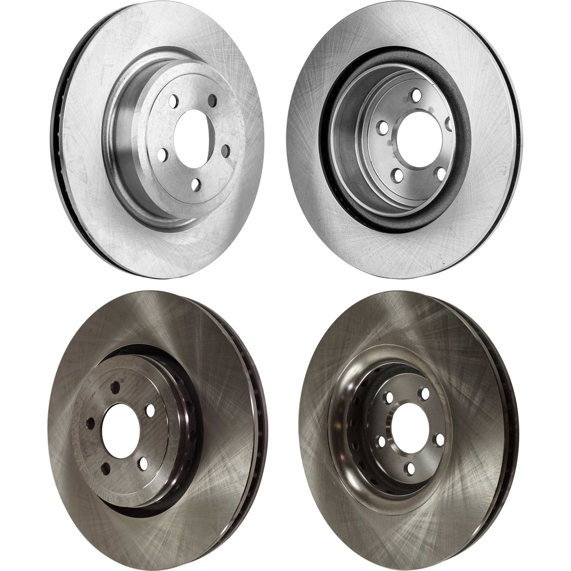 AM CHRYSLER 300-14-16 CHARGER 14-21 FRONT AND REAR BRAKE DISC 4 Wheel Set SKU SET STPD27110003-4 A OEM 12163086-43196-850358-60040035