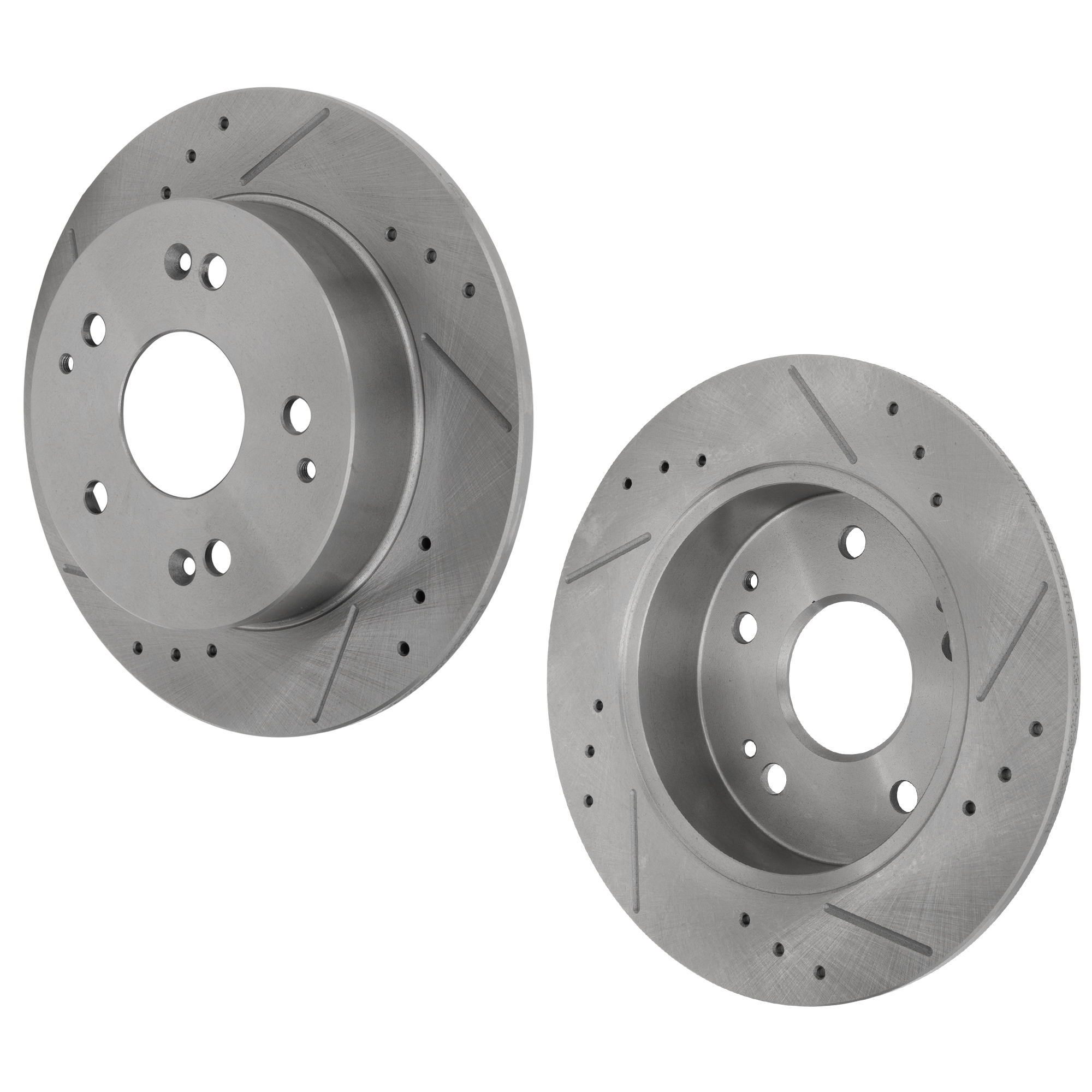 AM DART 13-16 REAR BRAKE DISC RH AND LH Drilled and Slotted SKU SET STPD27110011DRS2 OEM 43184-850312-60040030-781087R