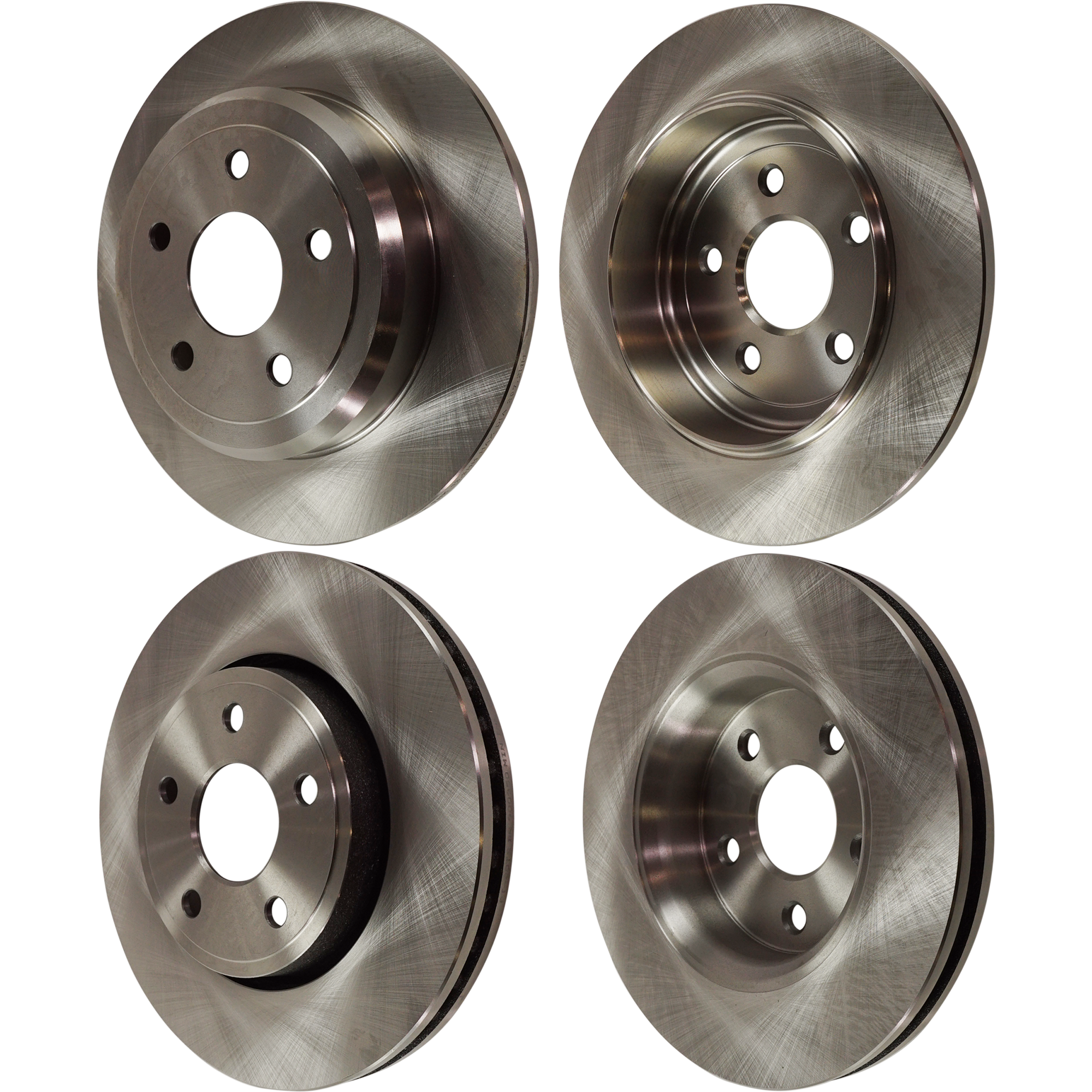 AM DURANGO GRAND CHEROKEE 11-20 FRONT AND REAR BRAKE DISC 4 Wheel Set SKU SET STPD27110015-4 OEM 43177-53062-72162-591375-78086