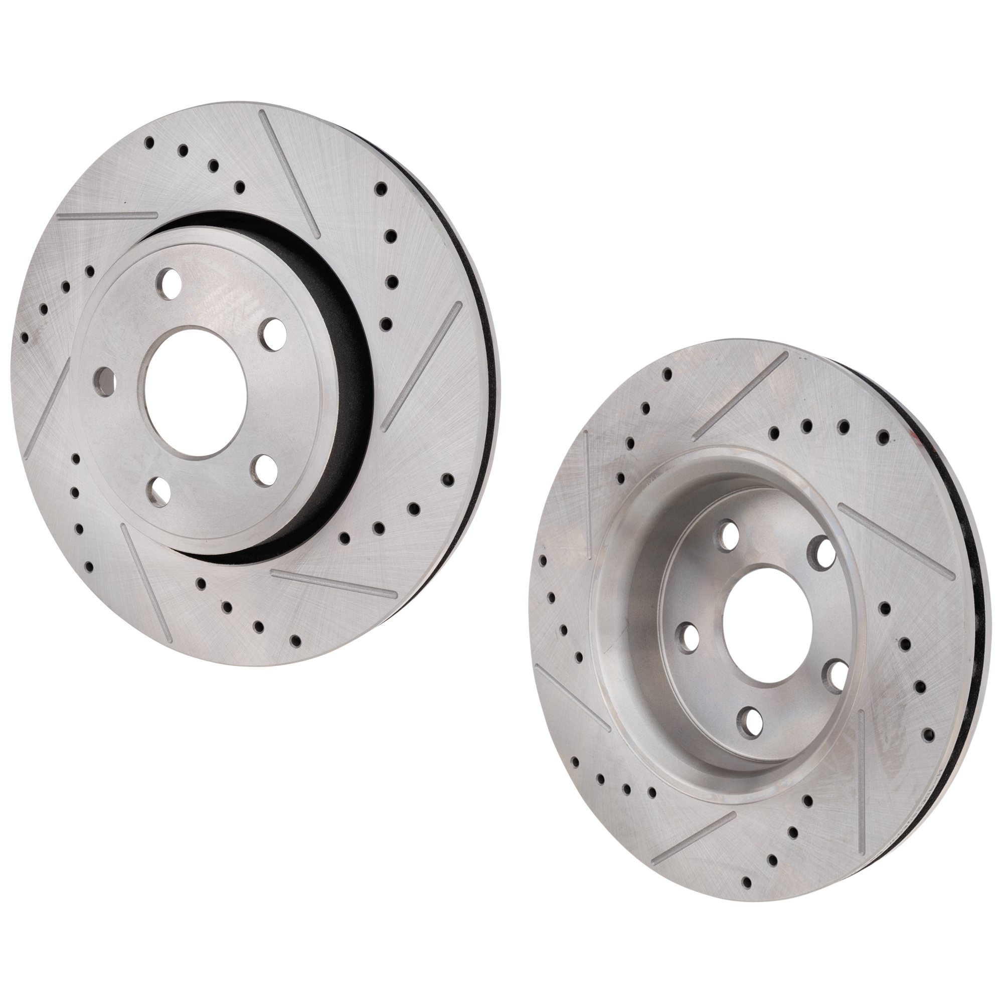 AM DURANGO GRAND CHEROKEE 11-20 FRONT BRAKE DISC RH AND LH Cross drilled and Slotted Solid Rear Disc 330mm Front Disc SKU SET STPD27110015DRS2 OEM 43177-53062-72162-591375-78086