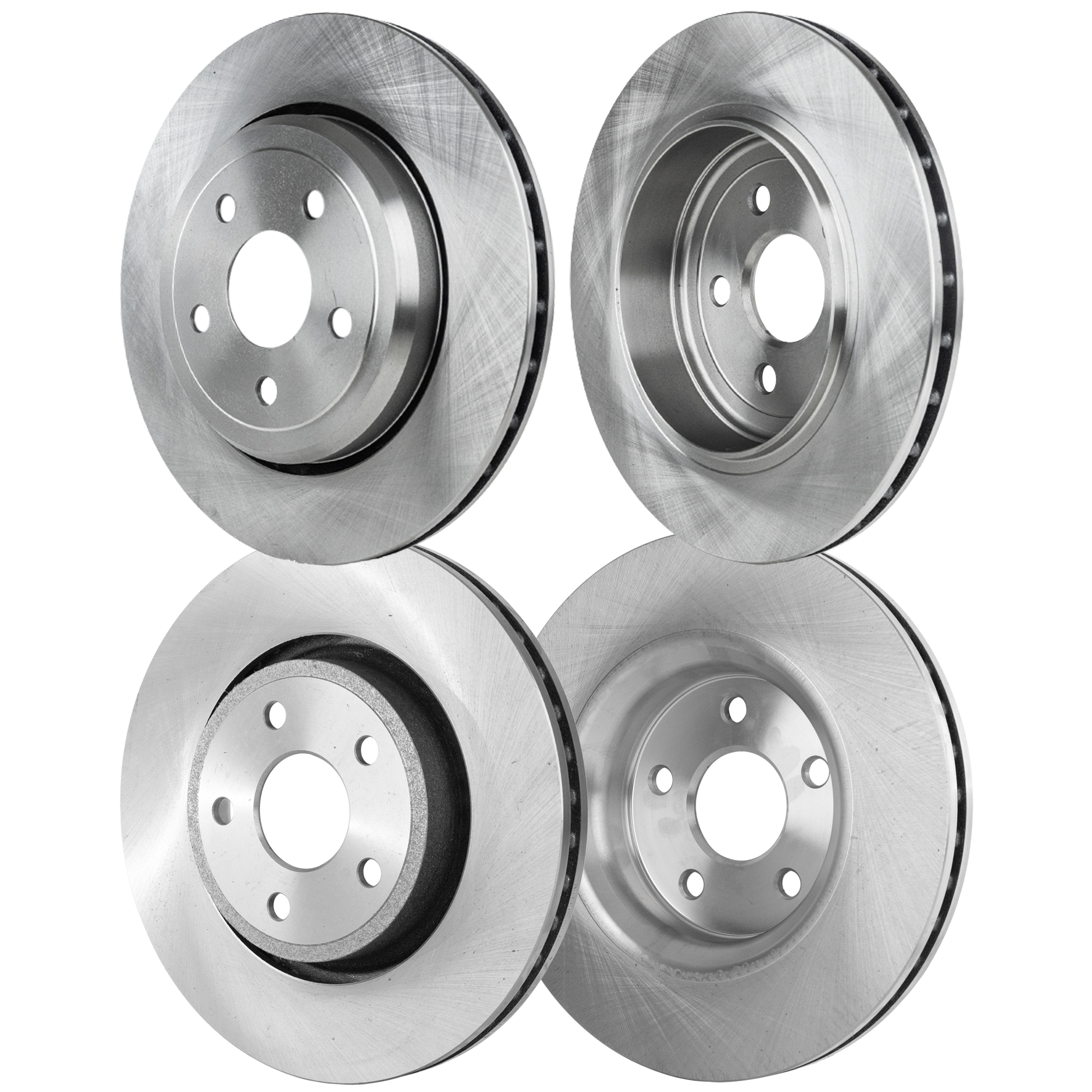 AM DURANGO 21-22 FRONT AND REAR BRAKE DISC RH AND LH 4 Wheel Set Plain Surface SKU SET STPD27110016-4 A OEM 43175-53064-850240-60042007-53