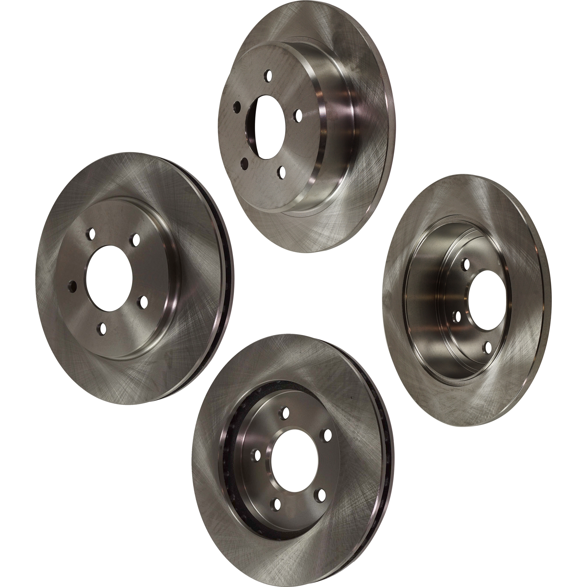 AM GRAND CARAVAN 97-01 GRAND VOYAGER 97-97 FRONT AND REAR BRAKE DISC 4 Wheel Set SKU SET STPD27110022-4 OEM 4721023-4721023AF 4721023AG 47