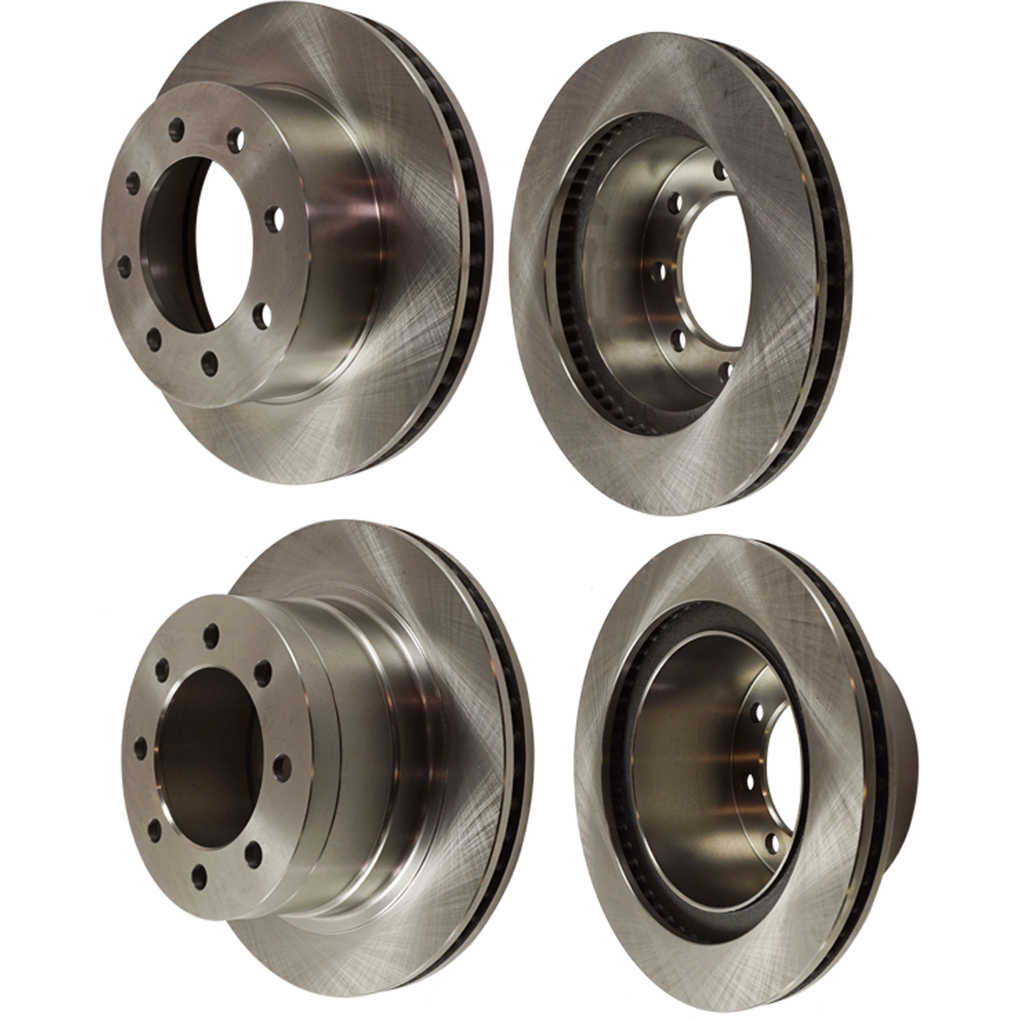 AM RAM 1500-06-08 RAM 2500-03-08 FRONT AND REAR BRAKE DISC 4 Wheel Set SKU SET STPD27110045-4 OEM 52010144AA 52121050AA 15212105