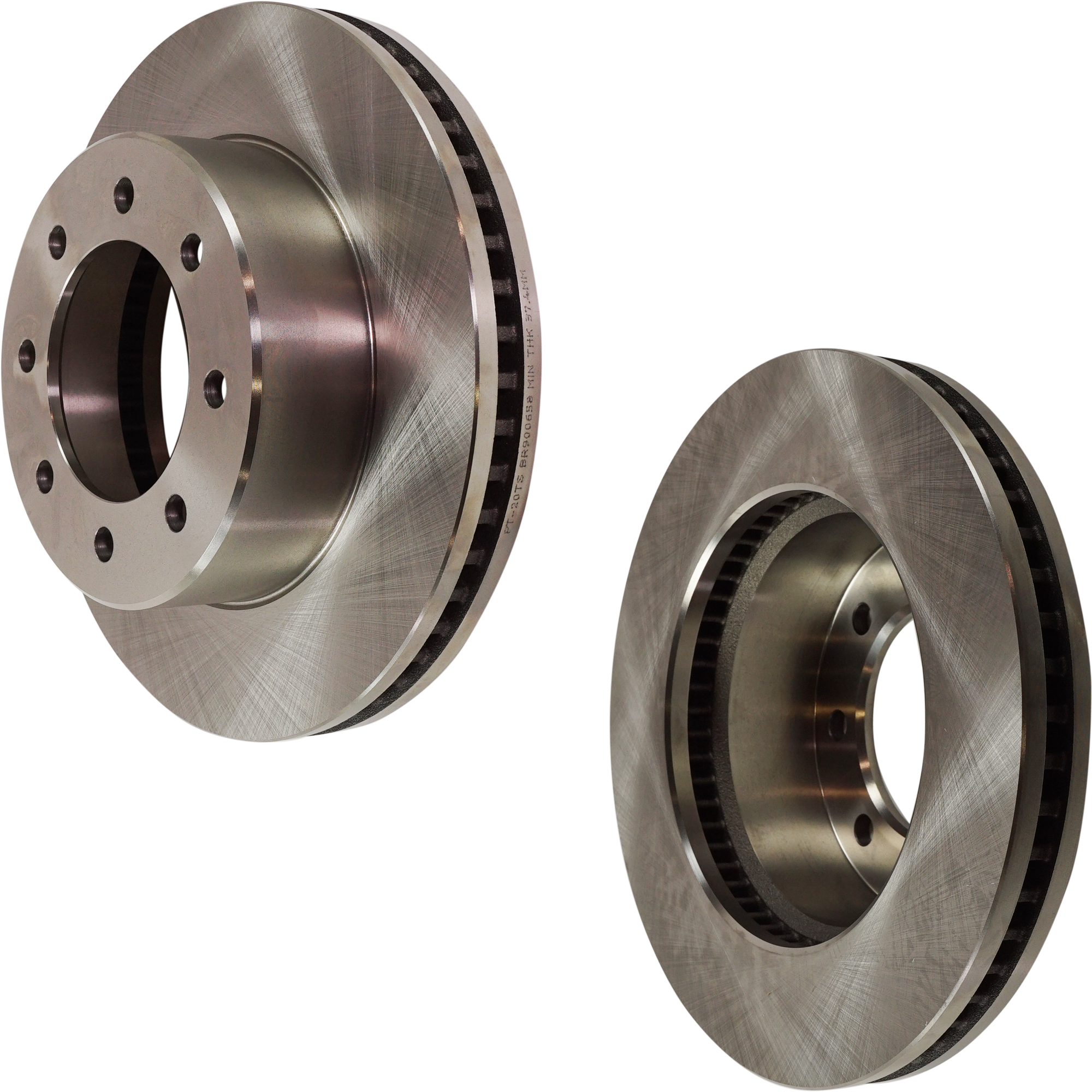 AM RAM 2500-3500 P U 09-10 FRONT BRAKE DISC RH AND LH 2 Wheel Set SKU SET STPD27110048-2 OEM 43168-53057-850123-900658-6004