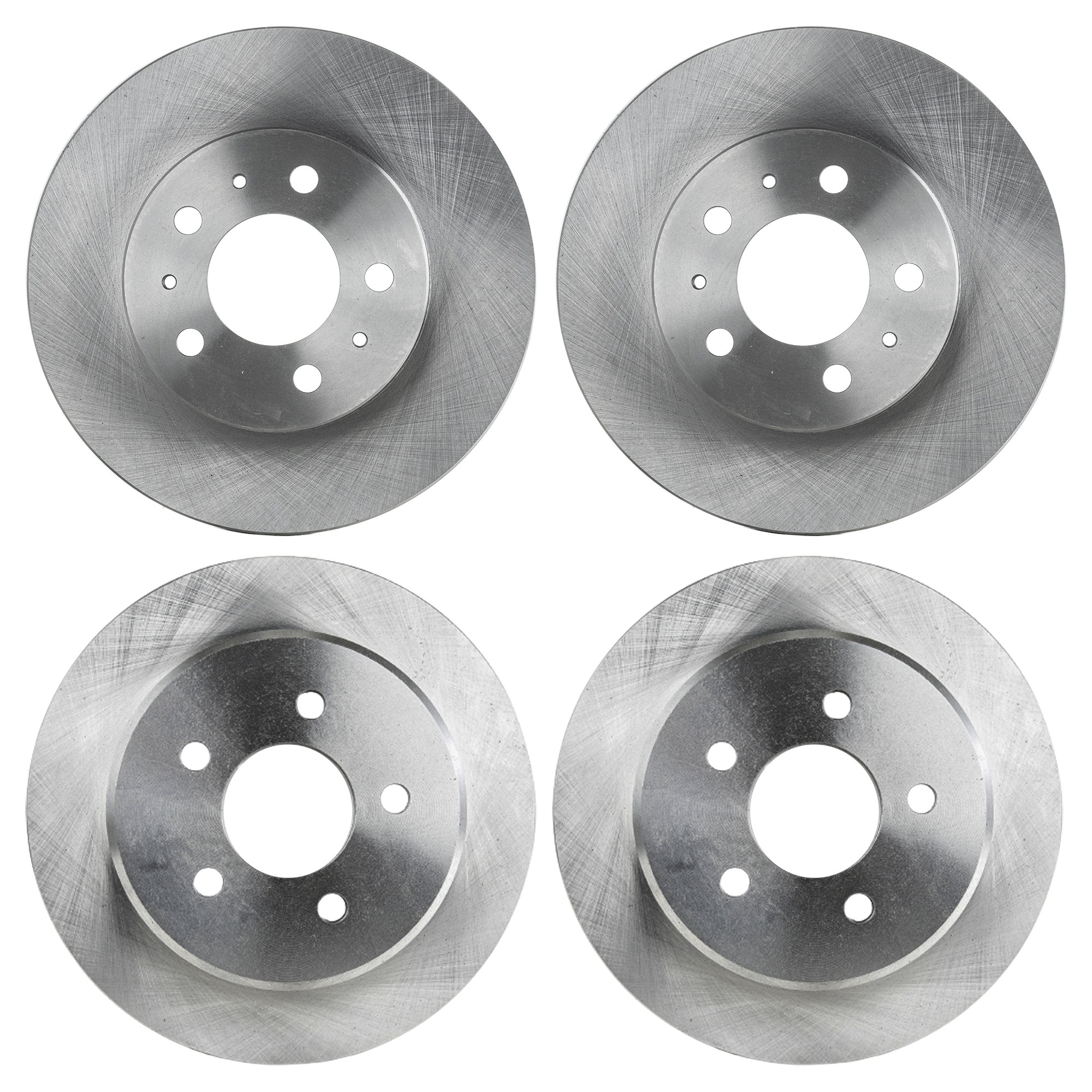AM CROWN VICTORIA GRAND MARQUIS 95-95 FRONT AND REAR BRAKE DISC 4 Wheel Set SKU SET STPF27110009-4 B OEM F5AZ1125A F1VY2C026A F2AZ2C026