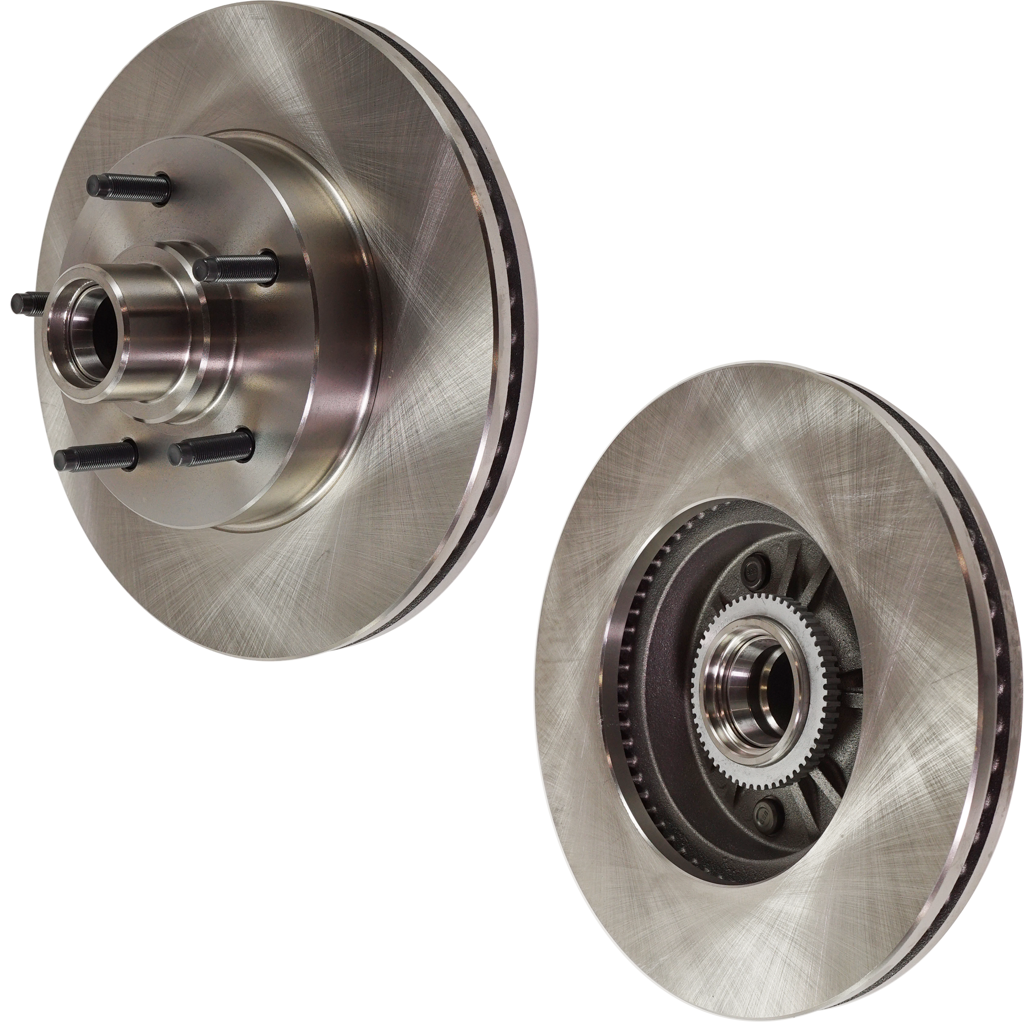 AM E 150-04-06 E 150 CLUB WAGON 04-05 FRONT BRAKE DISC RH AND LH 2 Wheel Set SKU SET STPF27110012-2 OEM 42148-54133-60054191-42148G 4U
