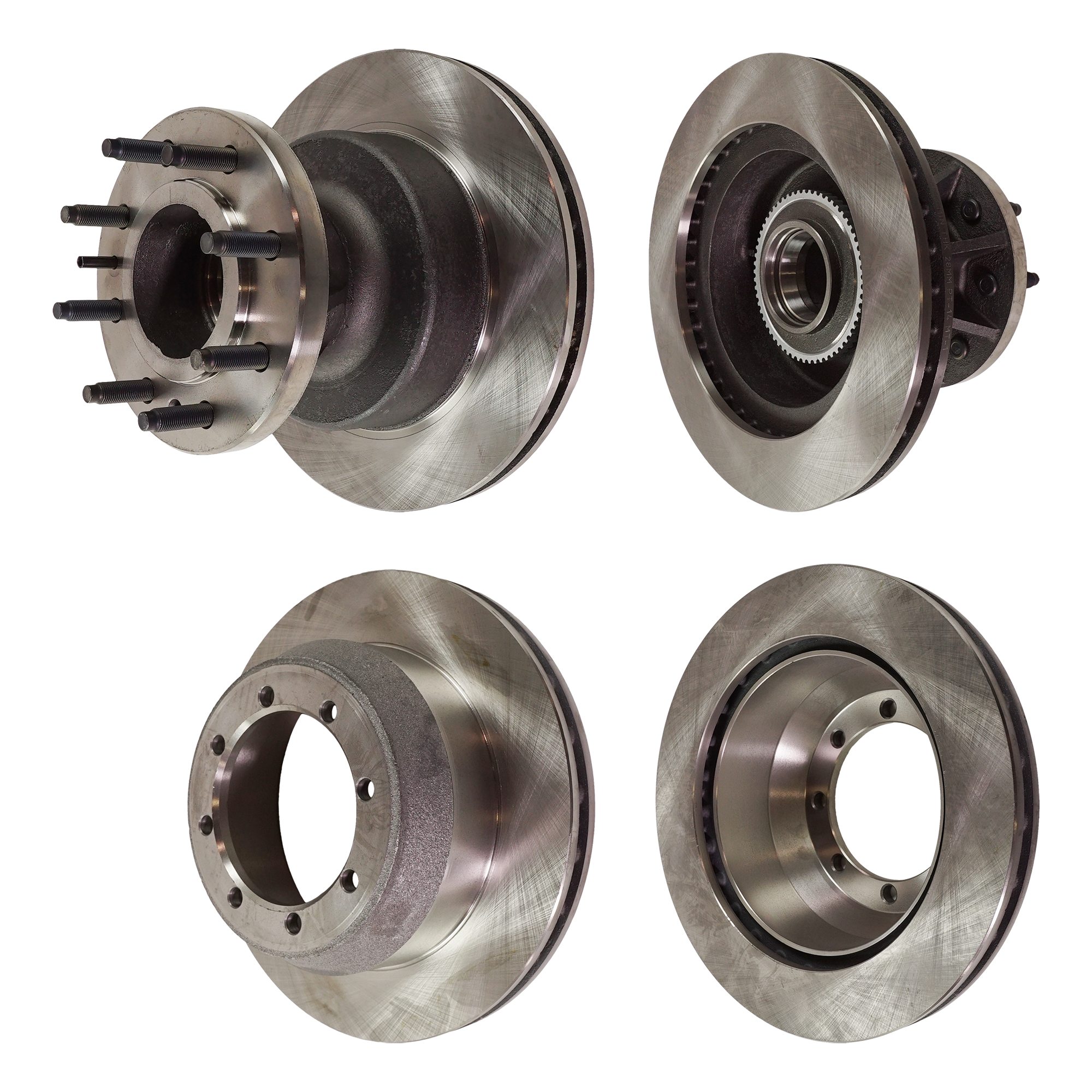 AM E 350 CLUB WAGON 03-05 E 350 ECONOLINE CLUB WAGON 99-02 FRONT AND REAR BRAKE DISC 4 Wheel Set SKU SET STPF27110017-4 B OEM 54033-65880-66529-86529-102578